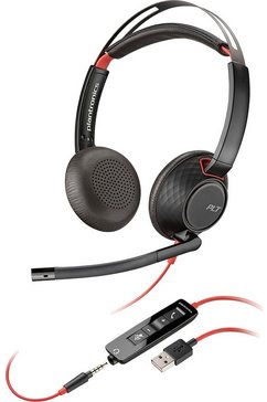 poly headset blackwire c5220 zwart