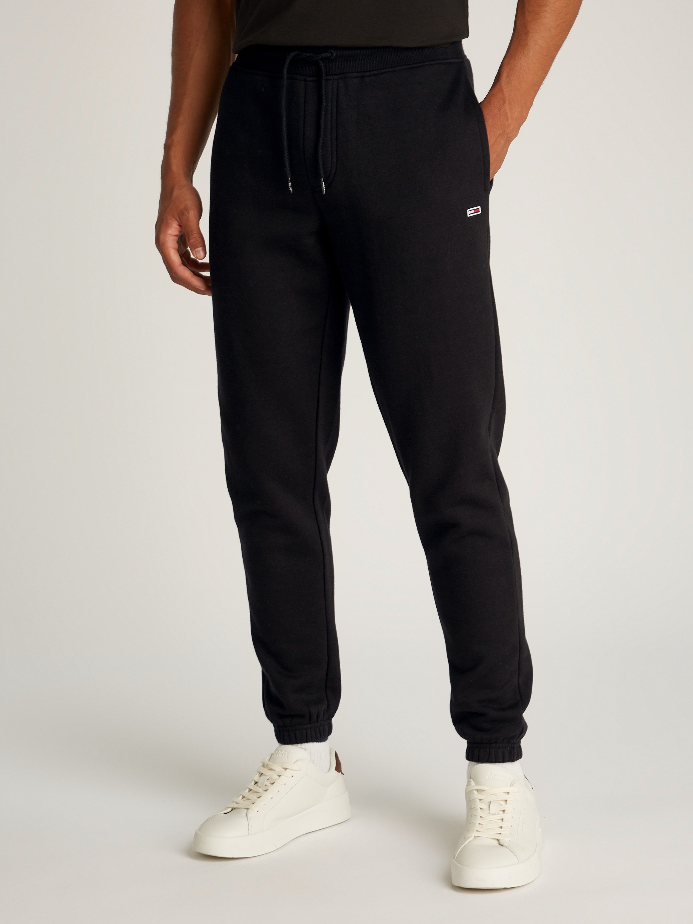 TOMMY JEANS Sweatbroek TJM SLIM S FLAG SWEATPANT