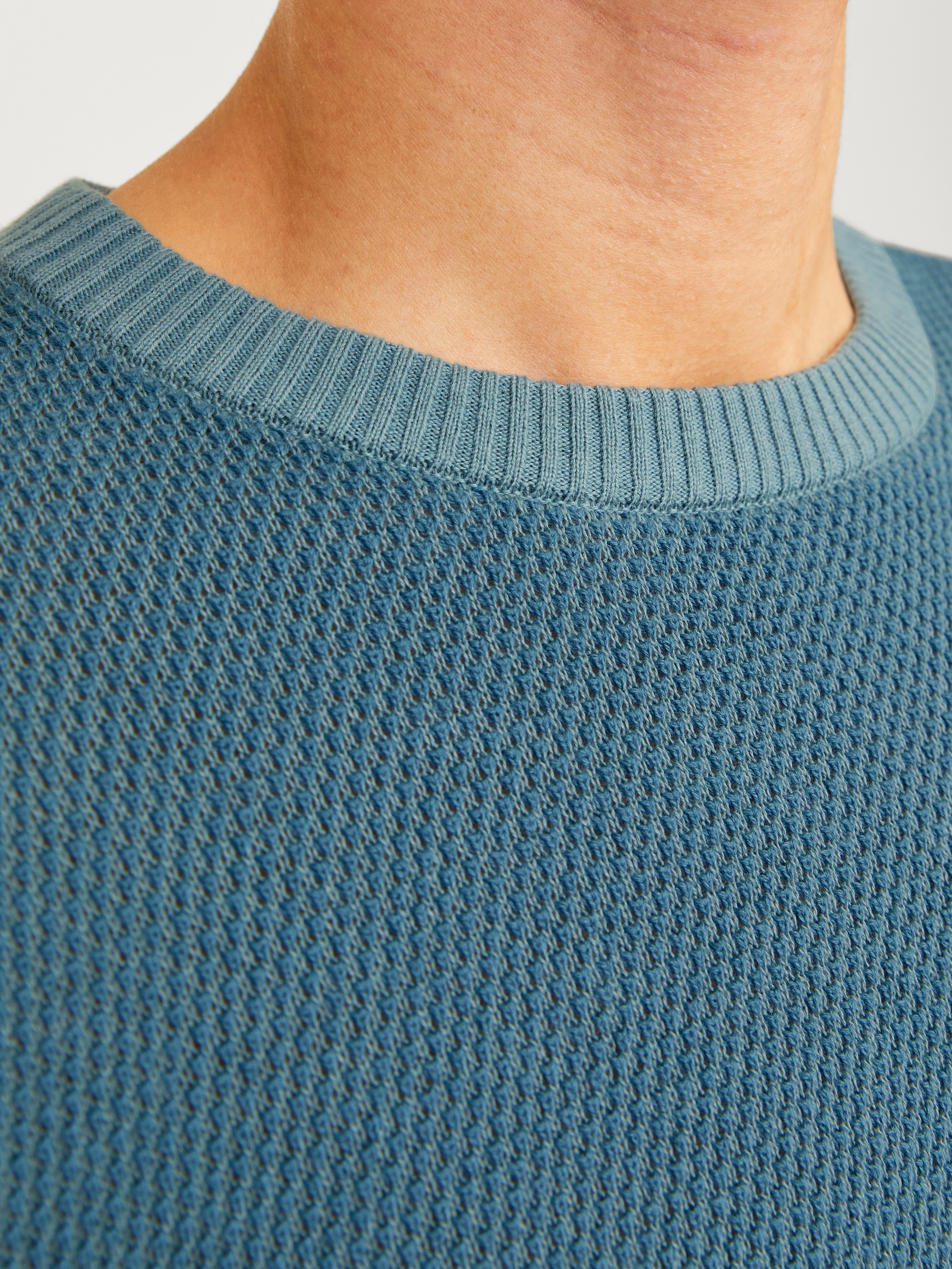 Jack & Jones Trui met ronde hals JJEGLOBE KNIT CREW NECK NOOS