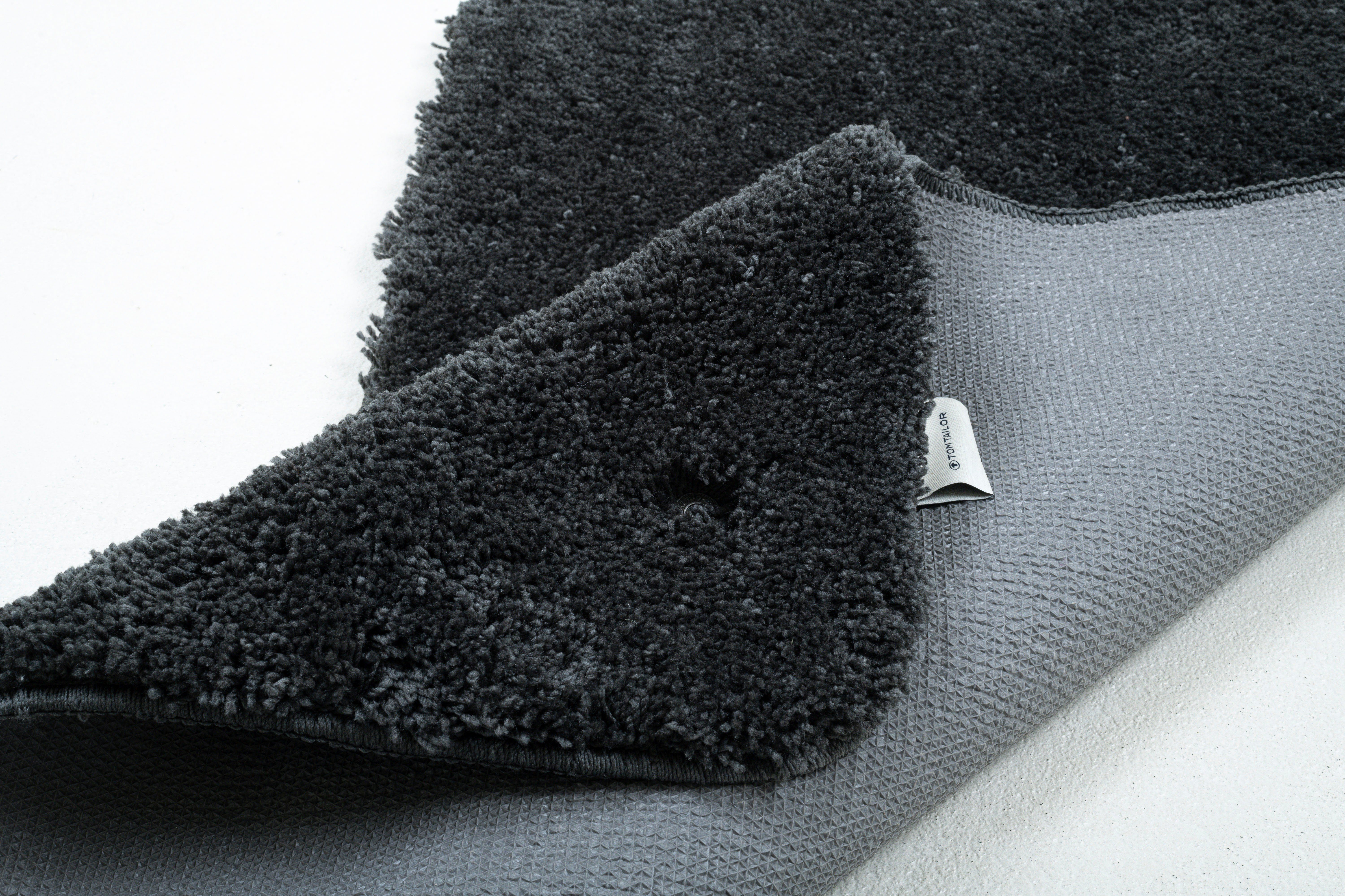 TOM TAILOR HOME Badmat Cozy Bath UNI Badmat, effen kleuren, rechthoekig, rond en ovaal verkrijgbaar (1 stuk)