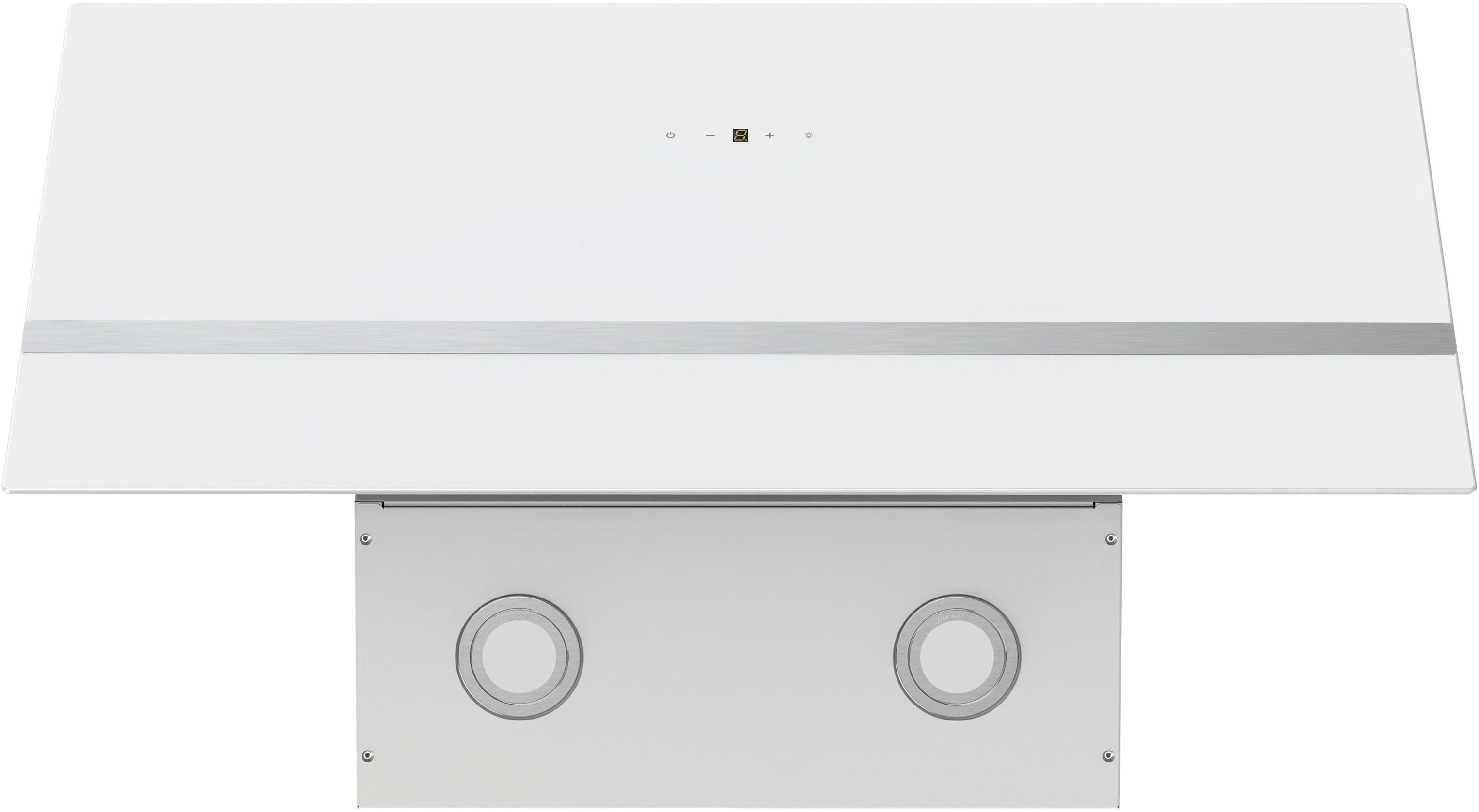 RESPEKTA Wandkap CH 24080 80 cm, 3 vermogensniveaus, led-verlichting, geschikt voor afzuiging en recirculatie