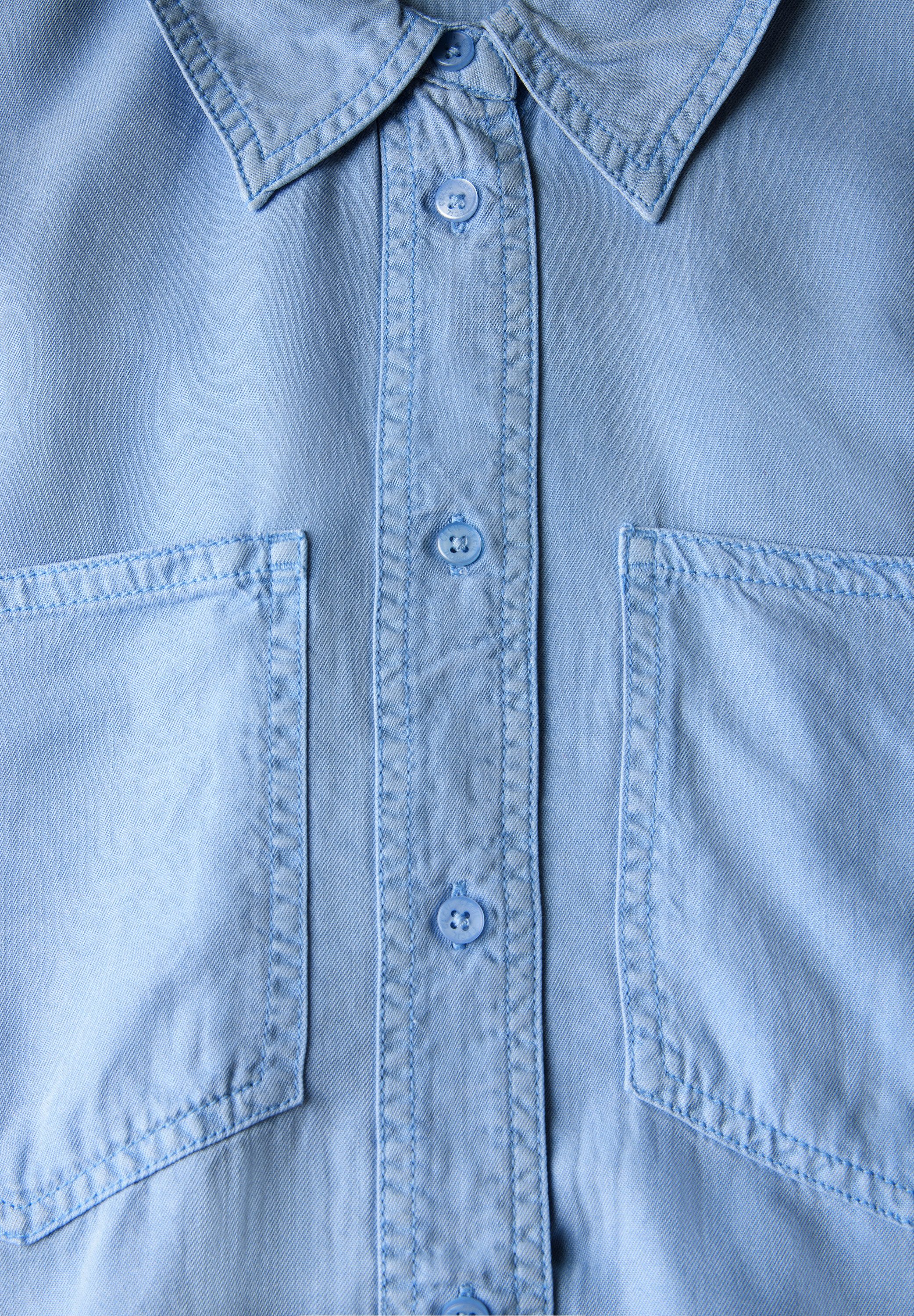 Cecil Blouse met lange mouwen met borstzakken