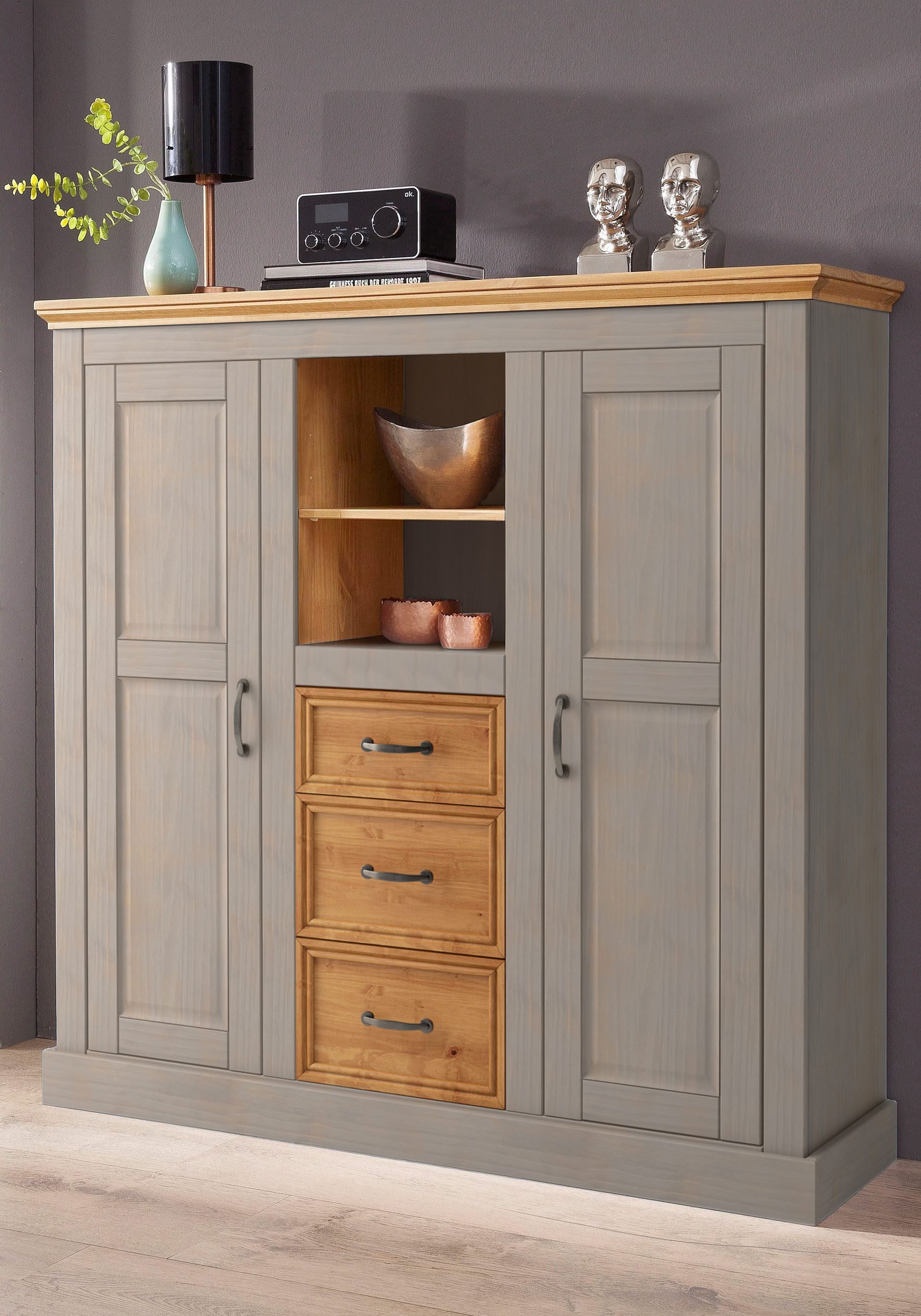 Home affaire Highboard Selma Opbergkast, breedte 130 cm