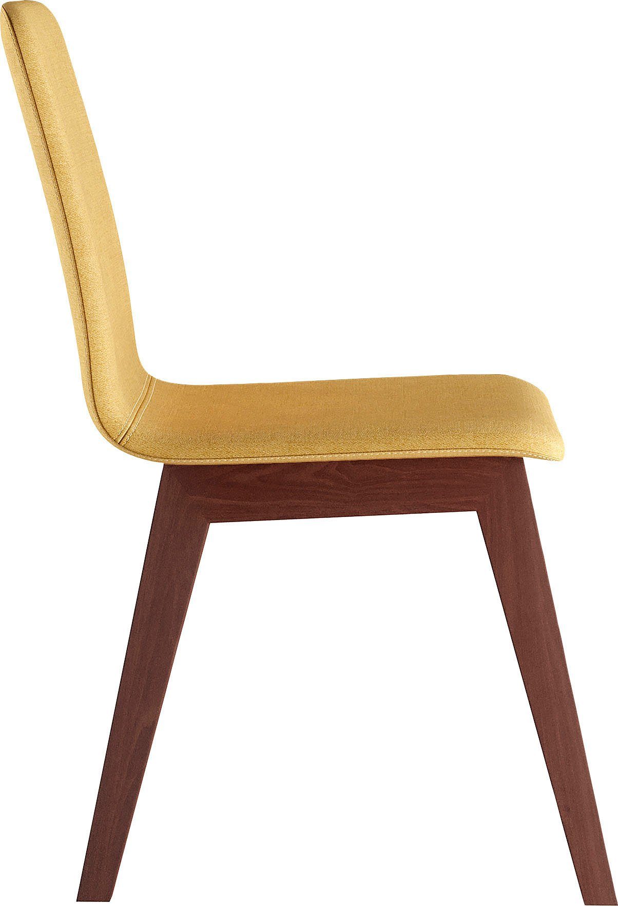 INOSIGN Stoel Sandy met verschillende stoelpootkleuren en kleurvarianten, zithoogte 47 cm (2 stuks)