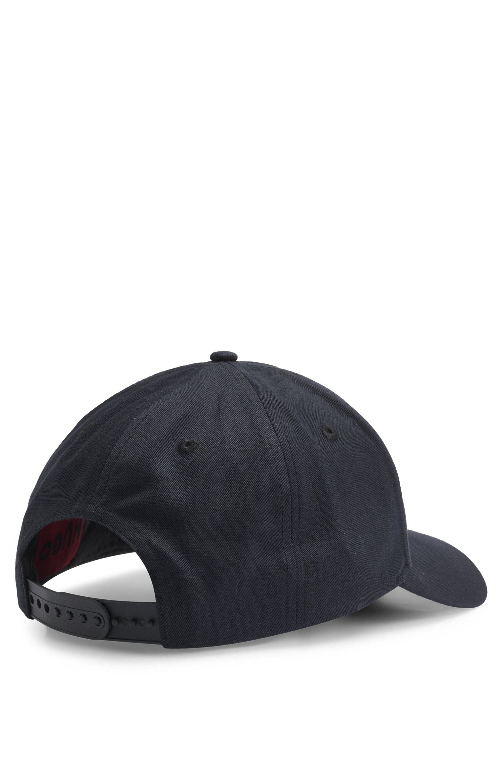 HUGO Baseball pet CAP met 3d logo borduursel, verstelbare sluiting, unisex