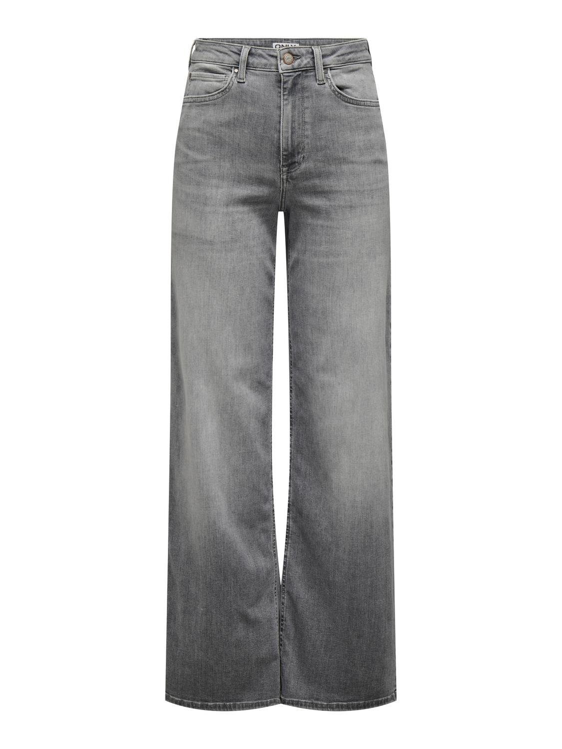 Only High-waist jeans ONLMADISON BLUSH HW WID DNM REA0938 NOOS