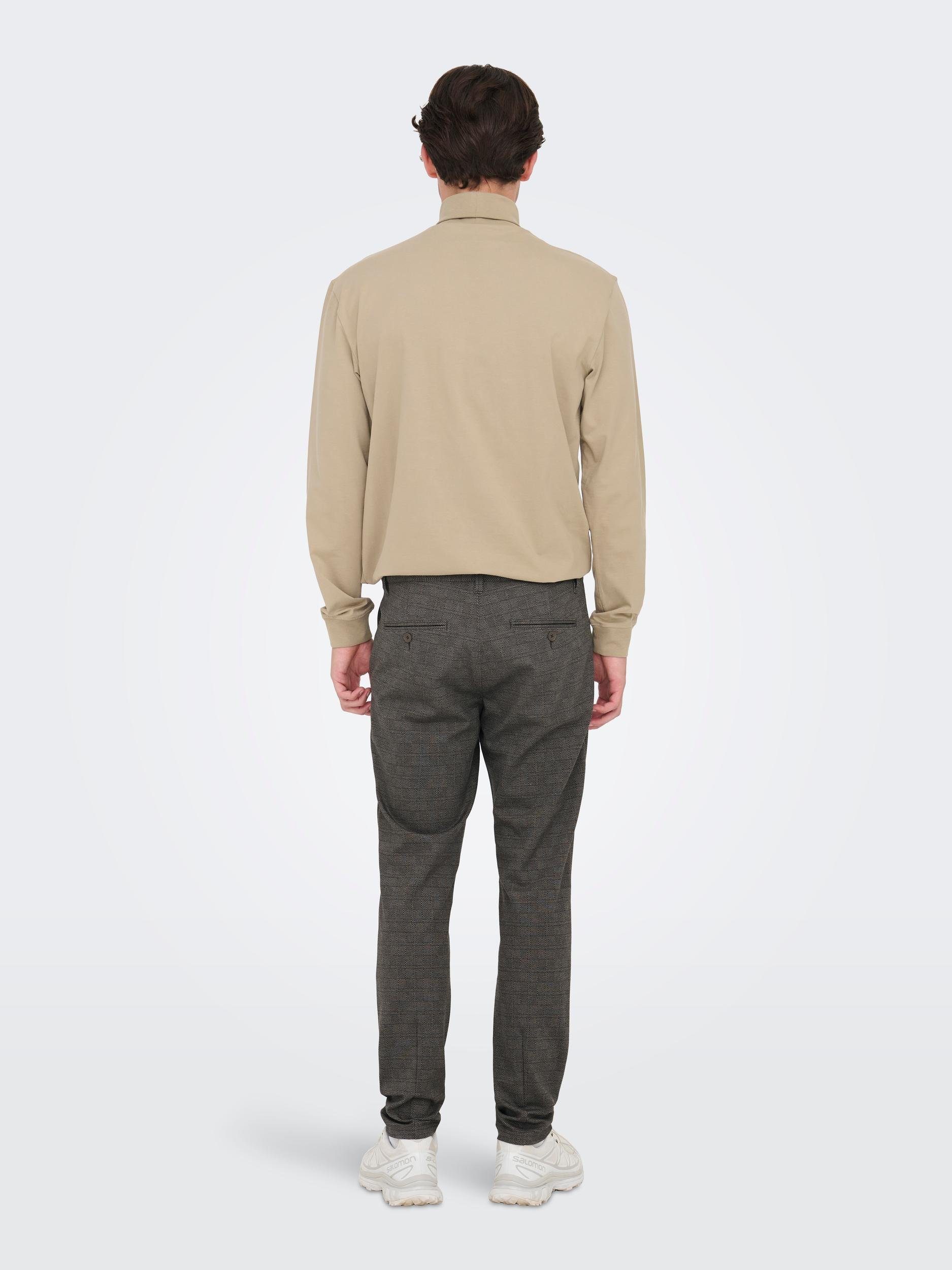 ONLY & SONS Chino ONSMARK PANT HERRINGBONE PRINT GW 3361BF
