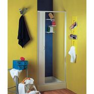 forte douche-klapdeur rimini met vouwsysteem voor grote instap, 100 cm wit