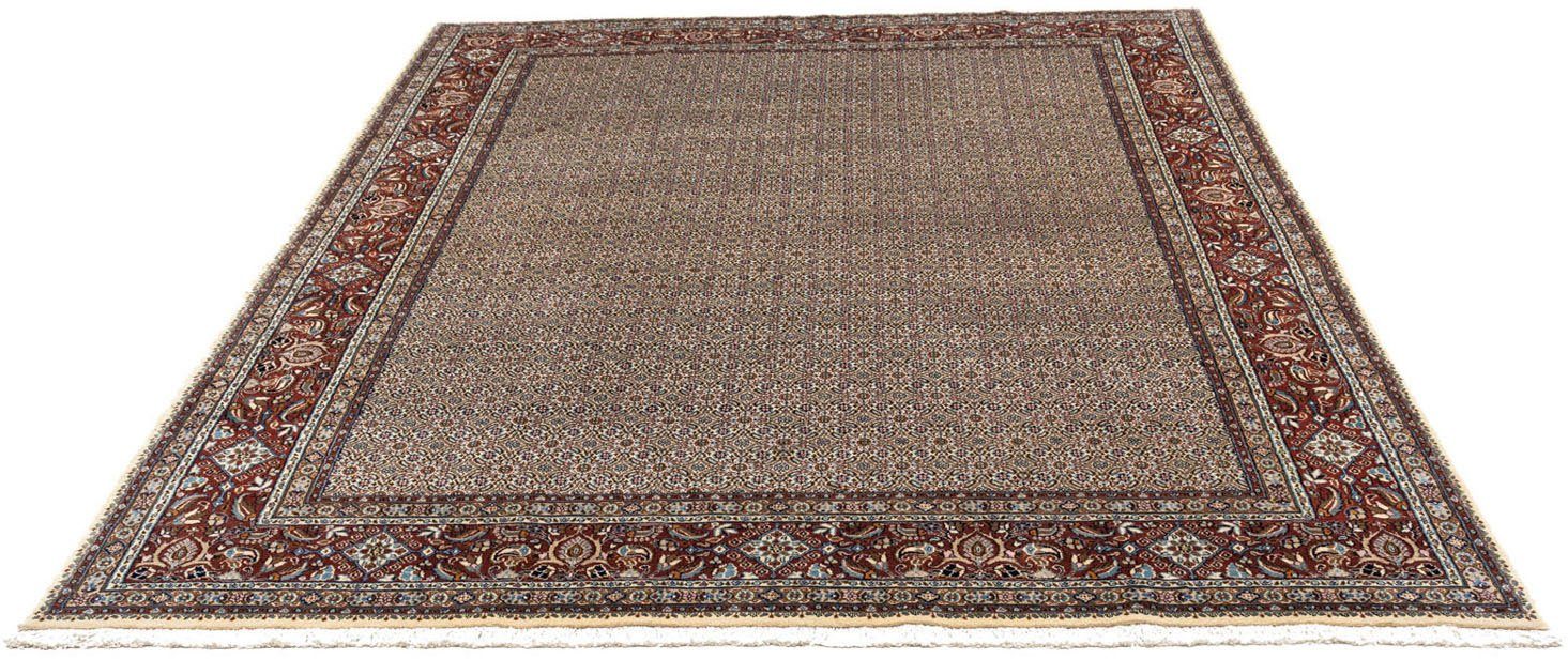 morgenland Wollen kleed Moud medaillon beige 257 x 150 cm Uniek exemplaar met certificaat