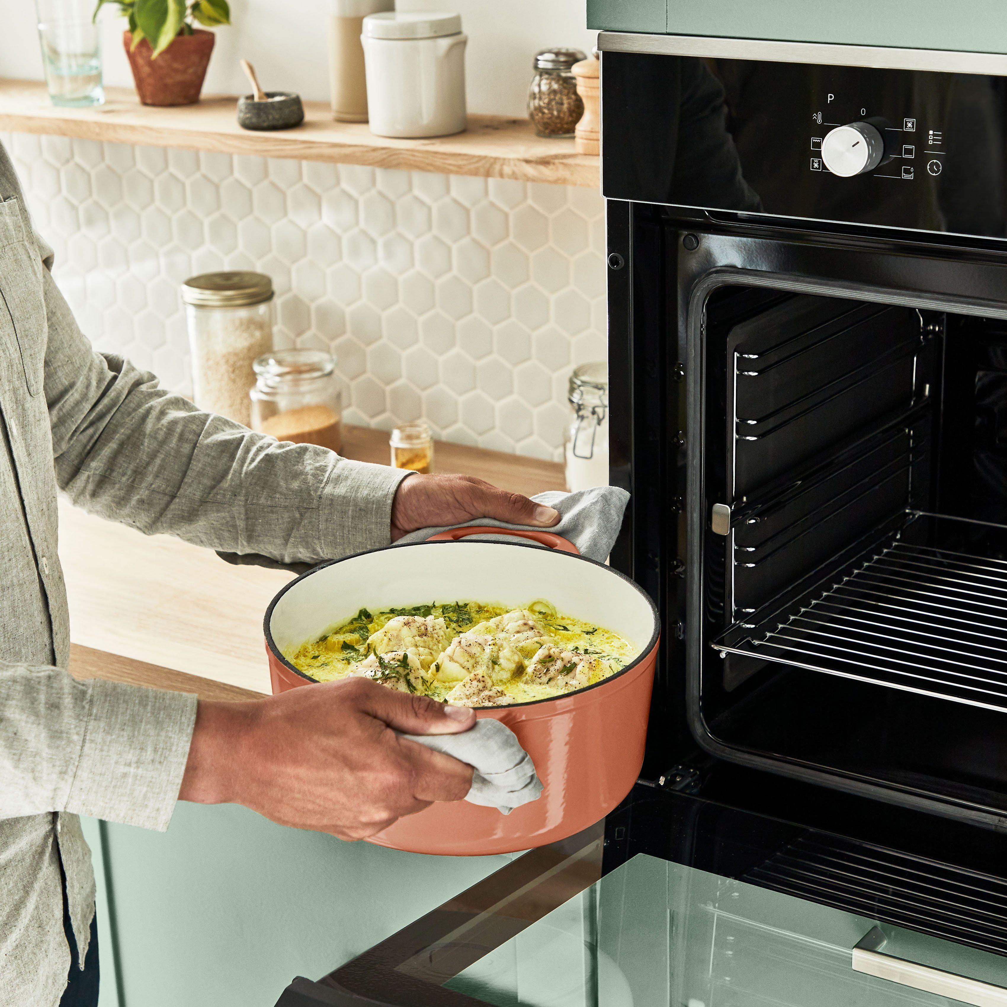 Tefal Kookpan LOV milieuvriendelijk, onschadelijke pigmenten, langzaam garen, ø 25 cm, inductie (1-delig)