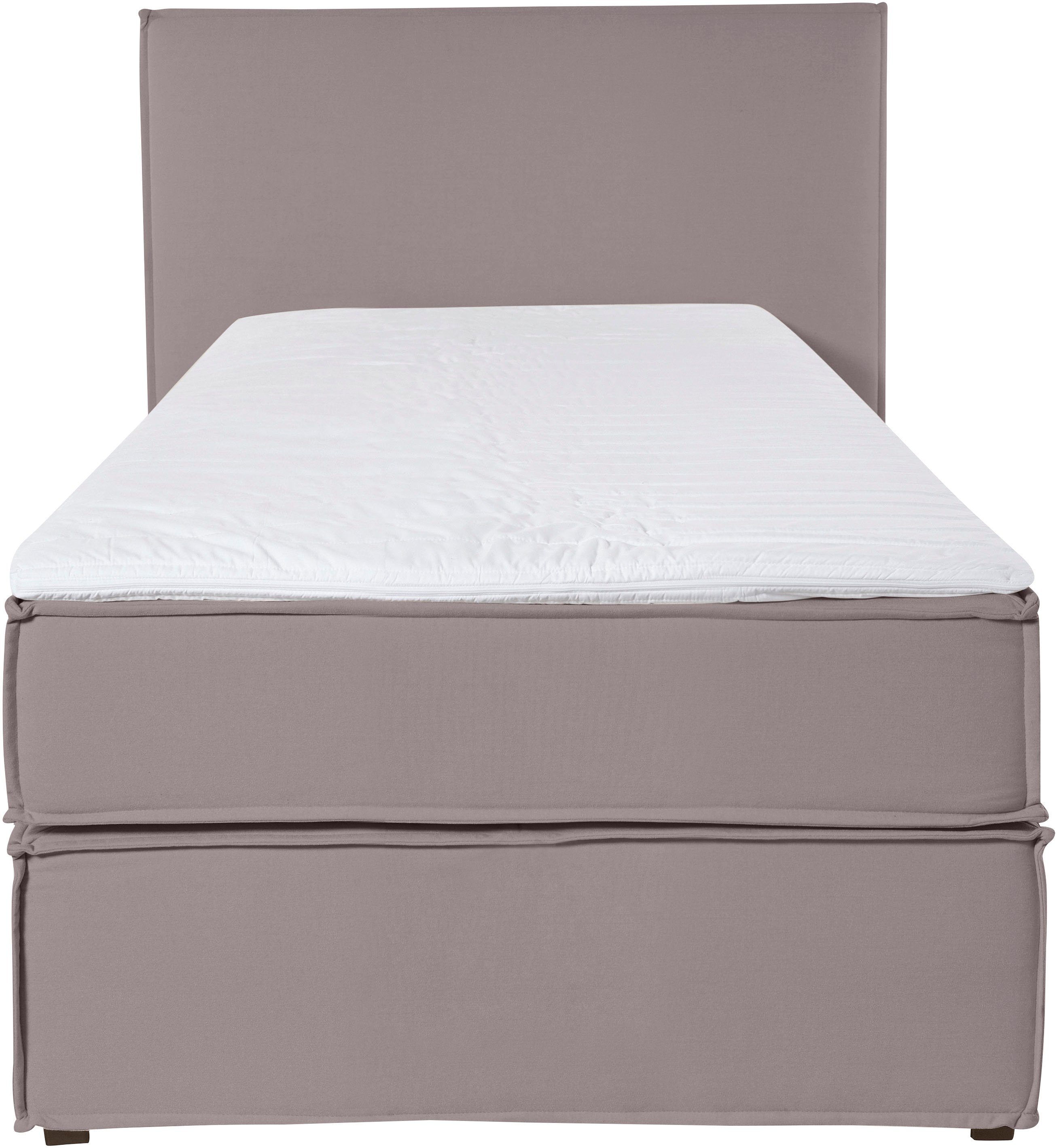 LeGer Home by Lena Gercke Boxspring Yuma incl. topmatras, in 4 breedten, 3 matrassoorten en elk 2 hardheden
