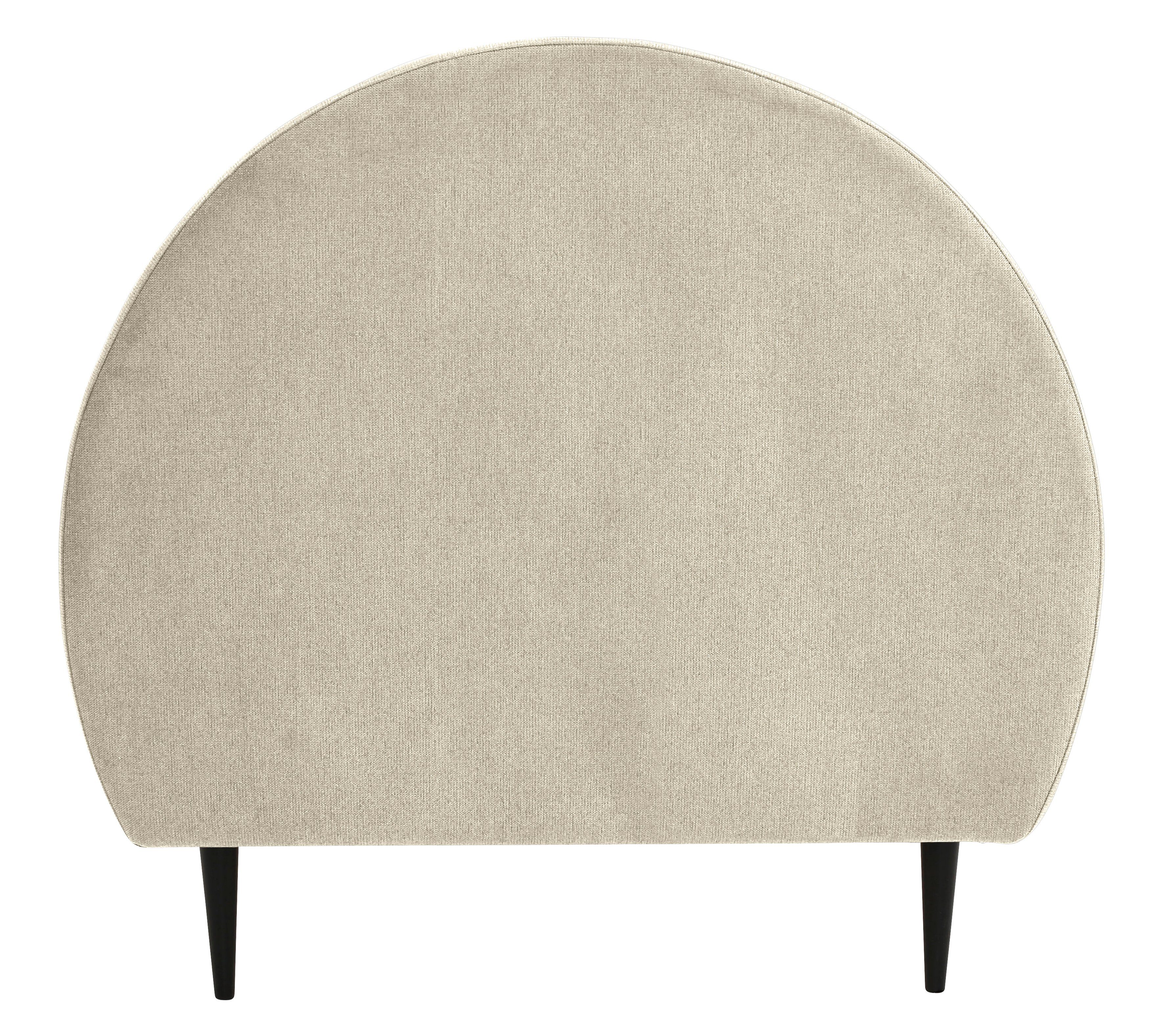 Lüttenhütt Gestoffeerd bed Gebko prettig bekleed hoofdbord met decoratief honingraatmotief