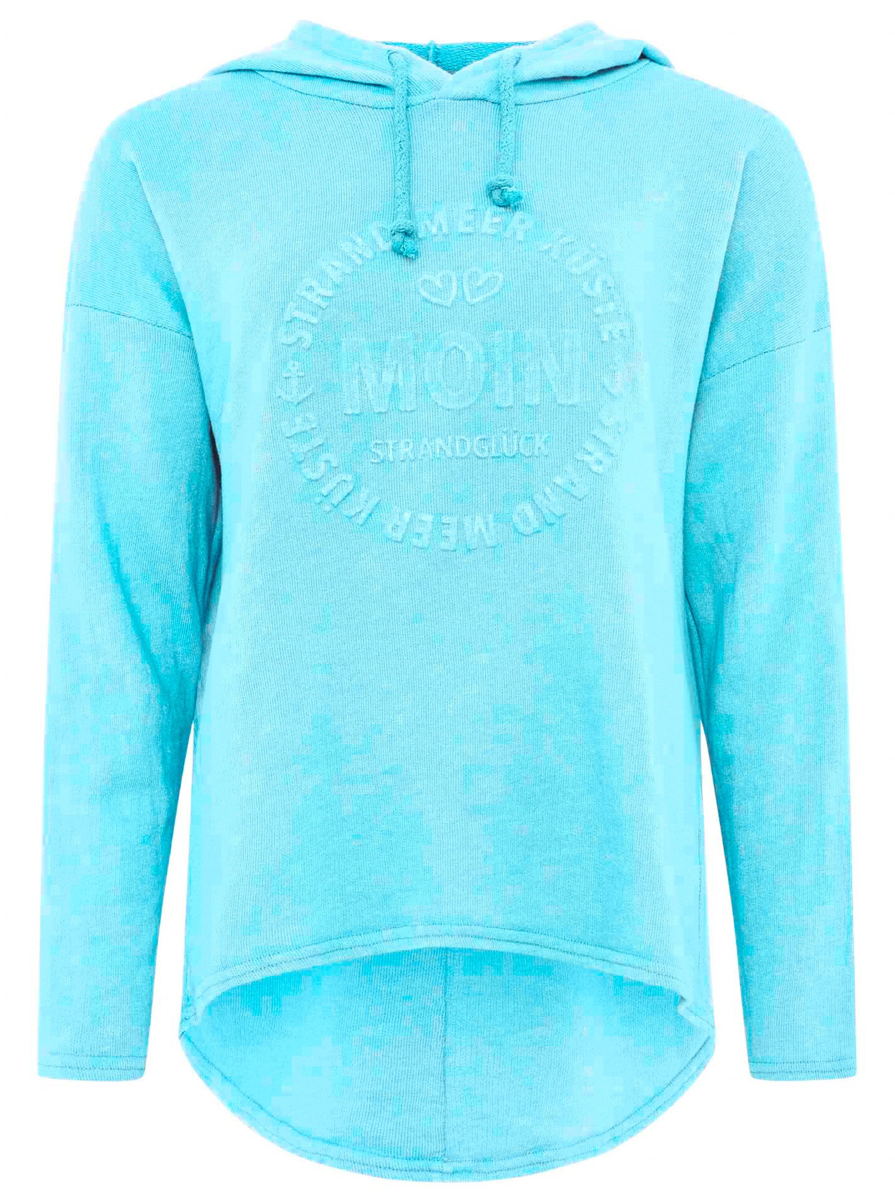 Zwillingsherz Hoodie Moin met capuchon en stempeldruk