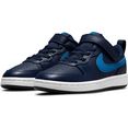 nike sportswear sneakers court borough low 2 blauw