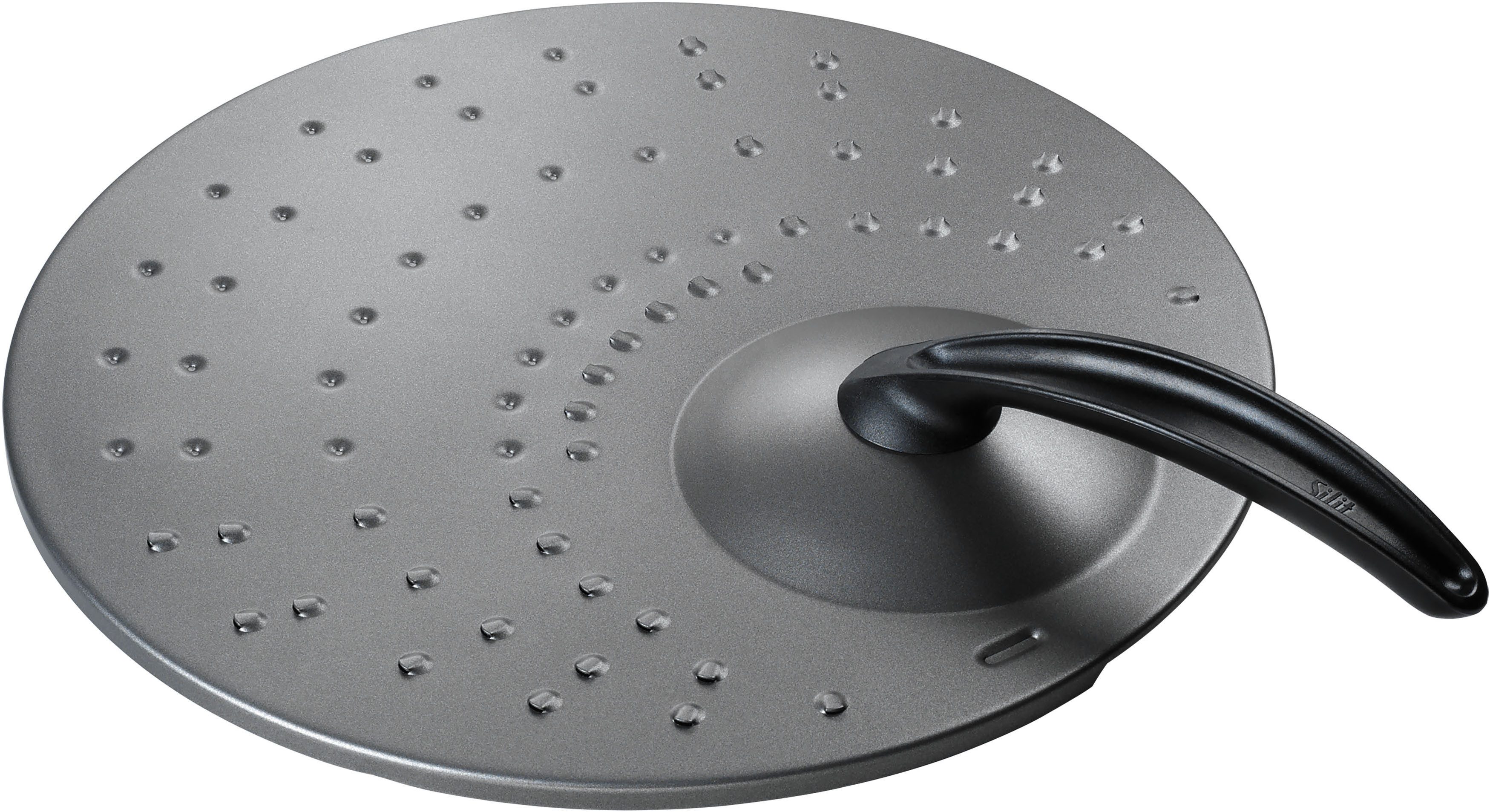 Silit Spatdeksel Deksel met bakelietgreep, Ø 32 cm Anti-aanbak coating, voor pannen tot Ø 32 cm, vaatwasmachinebestendig (1-delig)