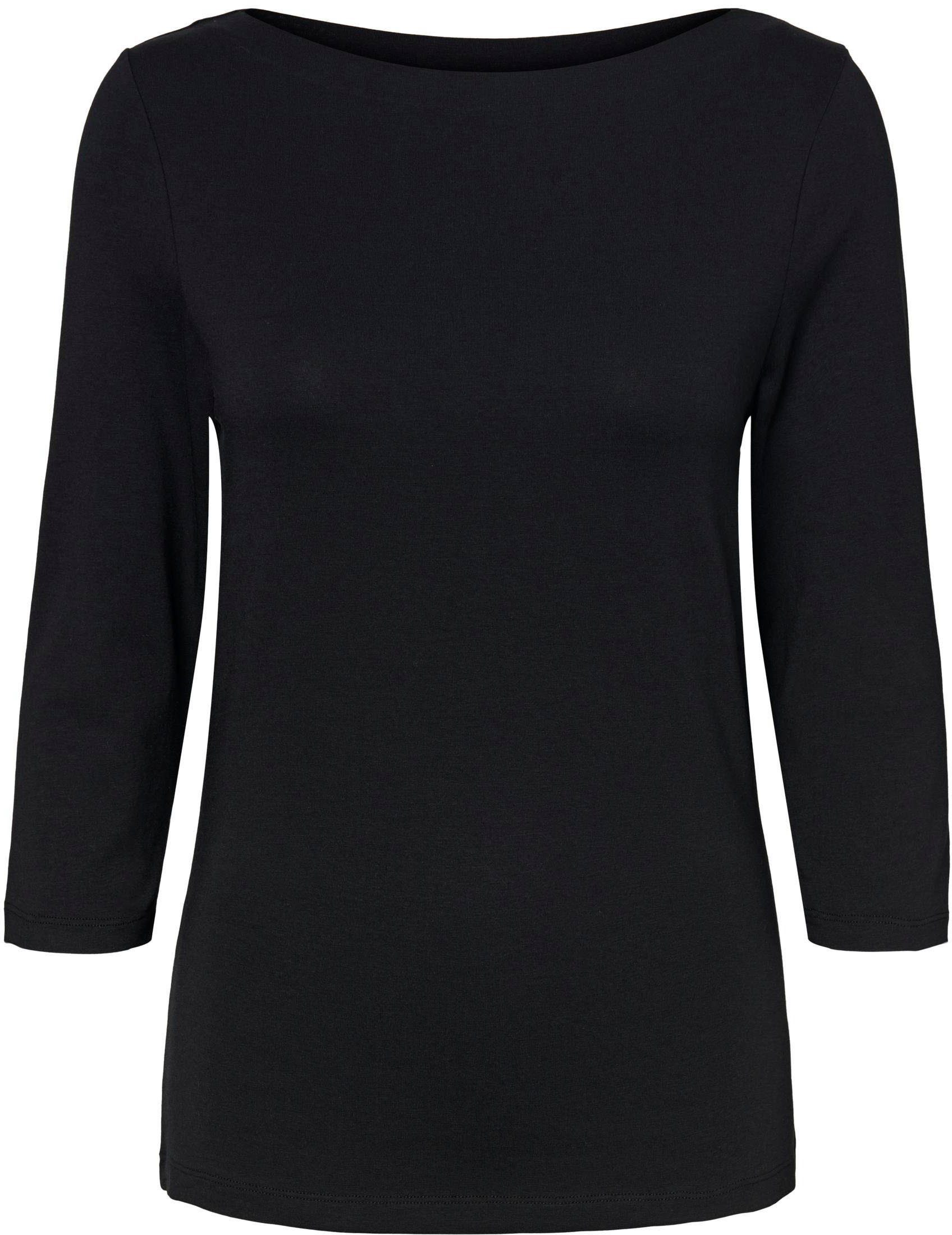 Vero Moda Shirt met 3/4 mouwen VMPANDA MODAL 3/4 TOP JRS NOOS