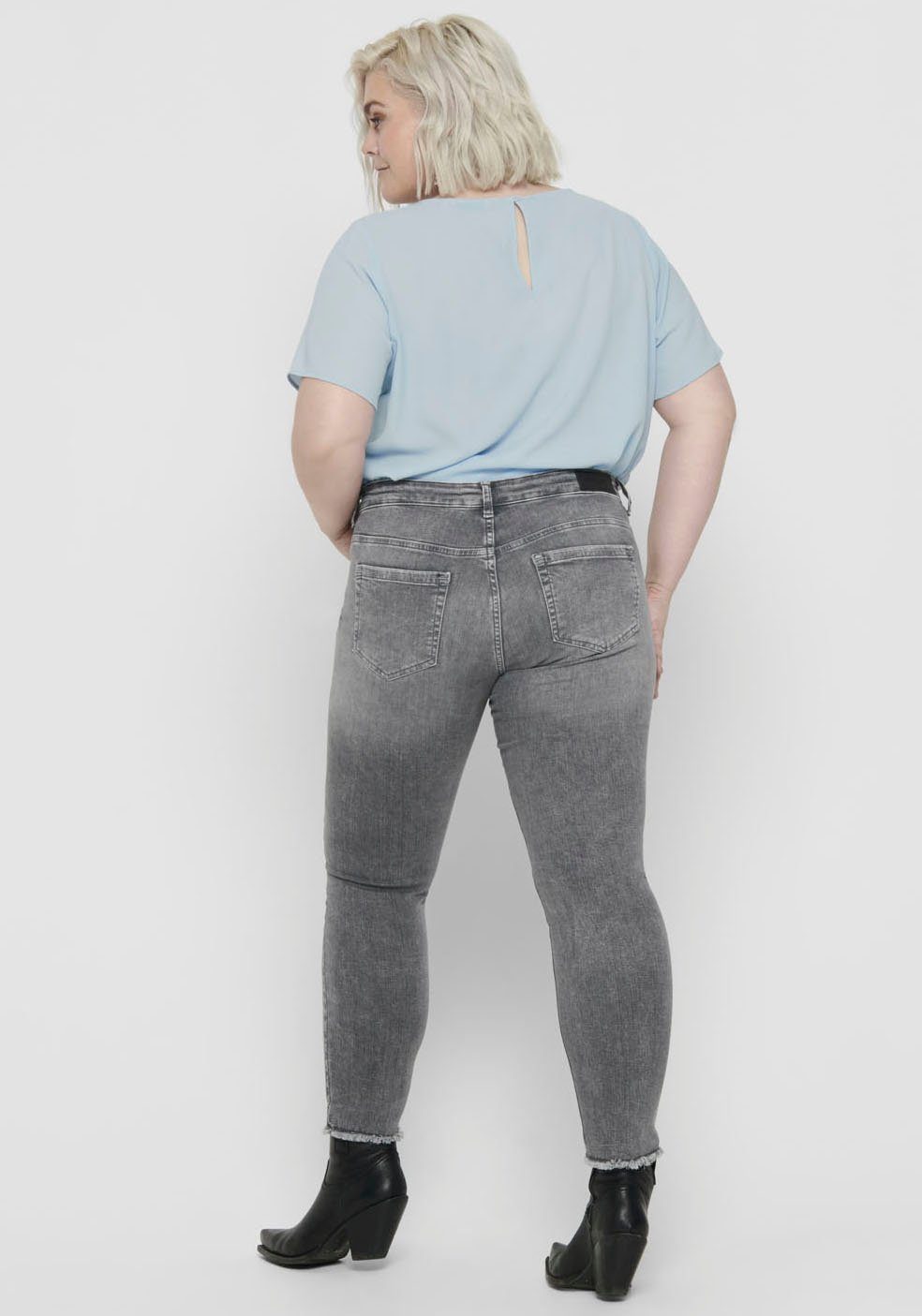 ONLY CARMAKOMA Skinny fit jeans CARWILLY REG SK ANK JNS