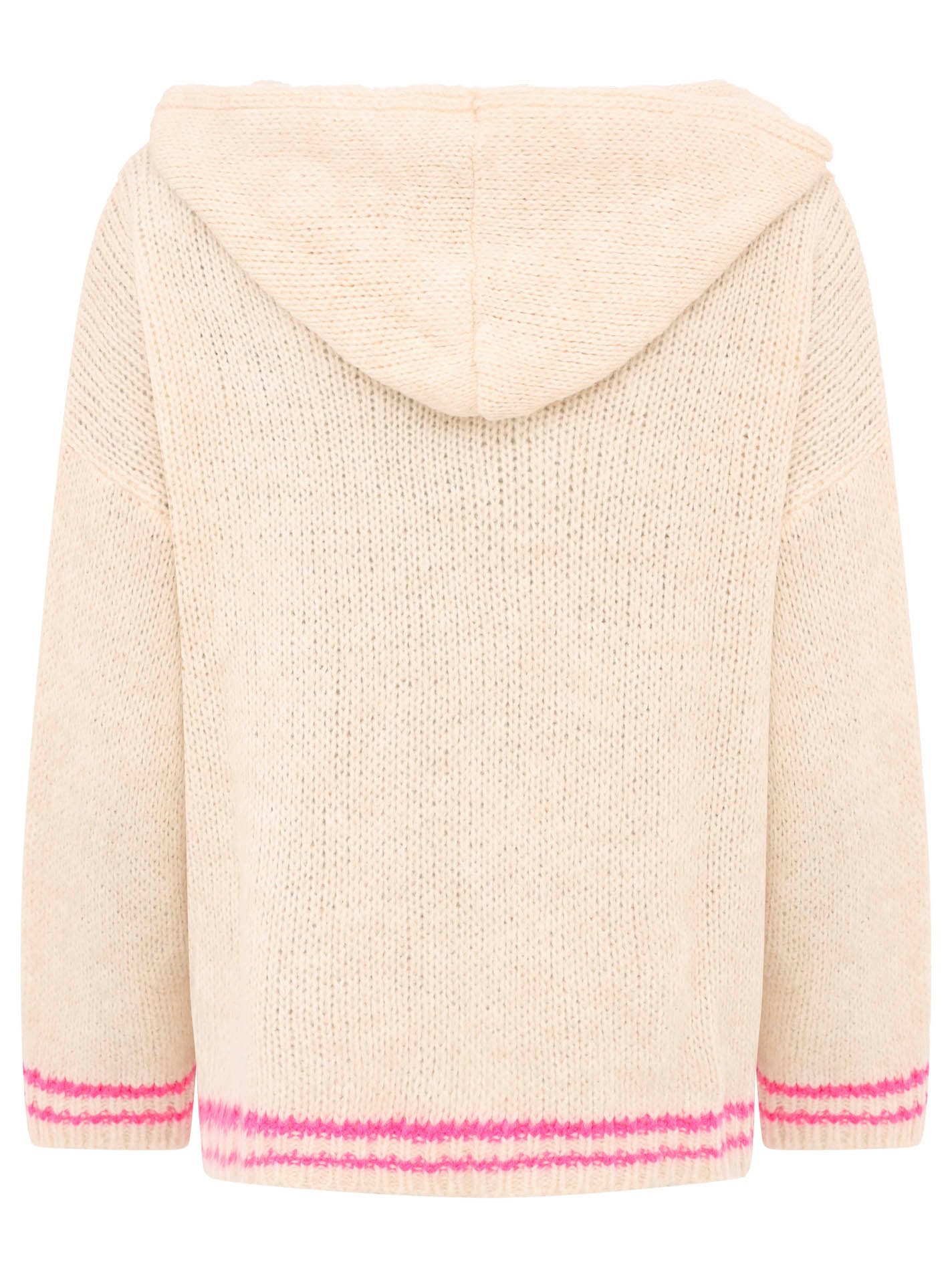 Zwillingsherz Capuchontrui Hart met figuurvriendelijke, casual snit, one size