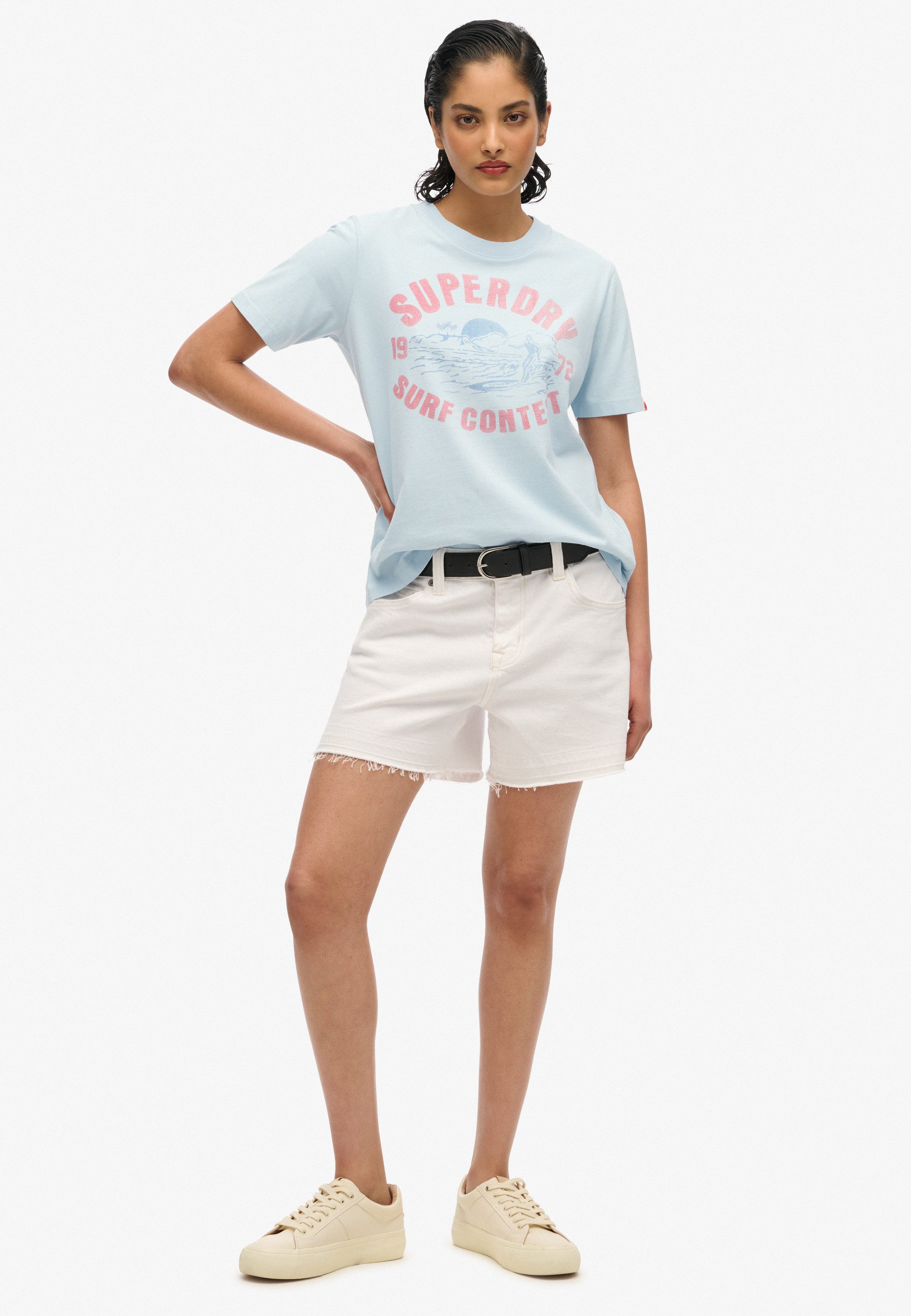 Superdry Shirt met korte mouwen LO-FI OUTDOOR RELAXED TEE