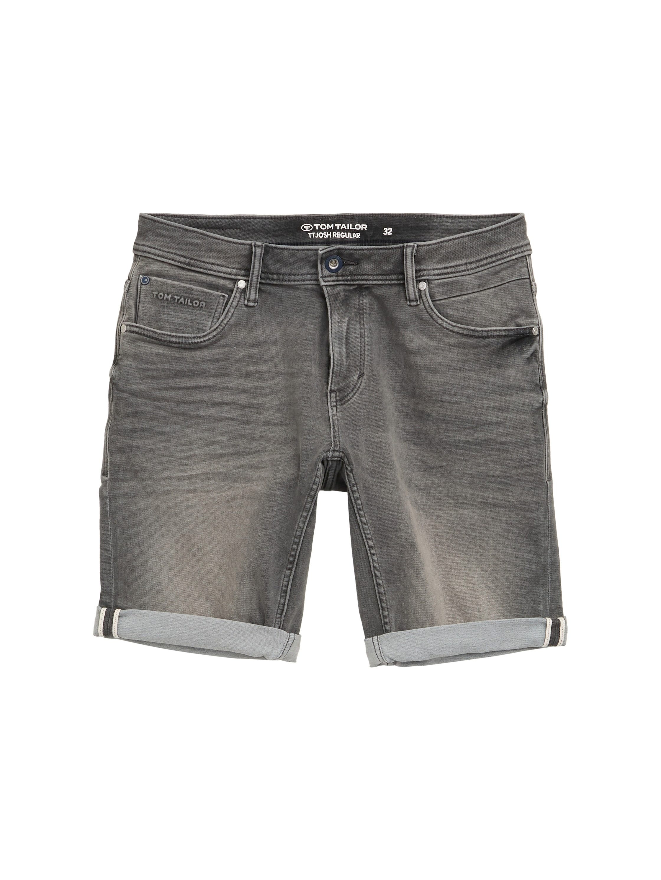 Tom Tailor Jeansshort Josh in five-pocketsstijl