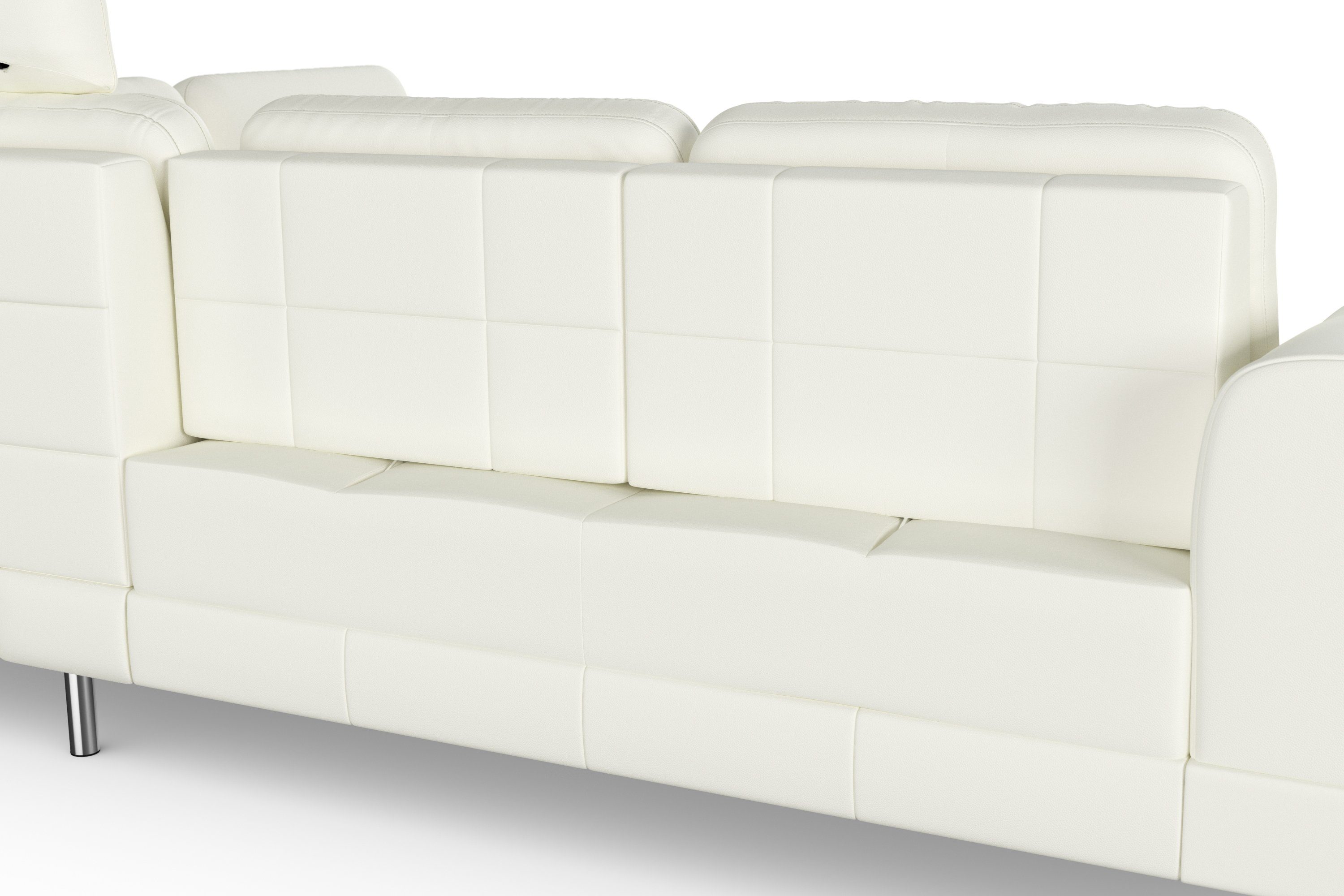 sit&more Hoekbank Bendigo L-vorm inclusief zitdiepteverstelling, bodemvrijheid 12 cm, in 2 pootkleuren