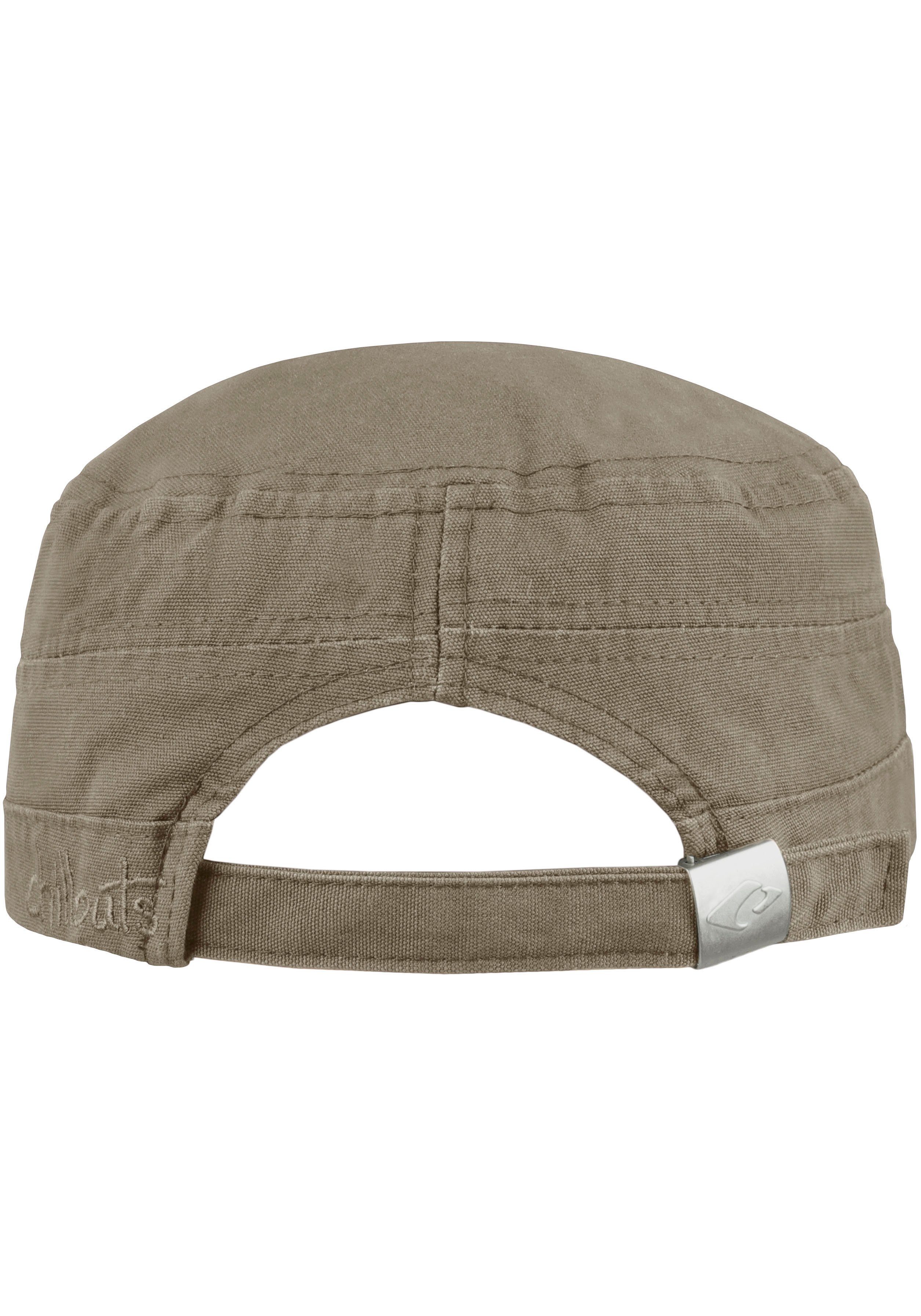 chillouts Army cap El Paso Hat van pure katoen, ademend, one size