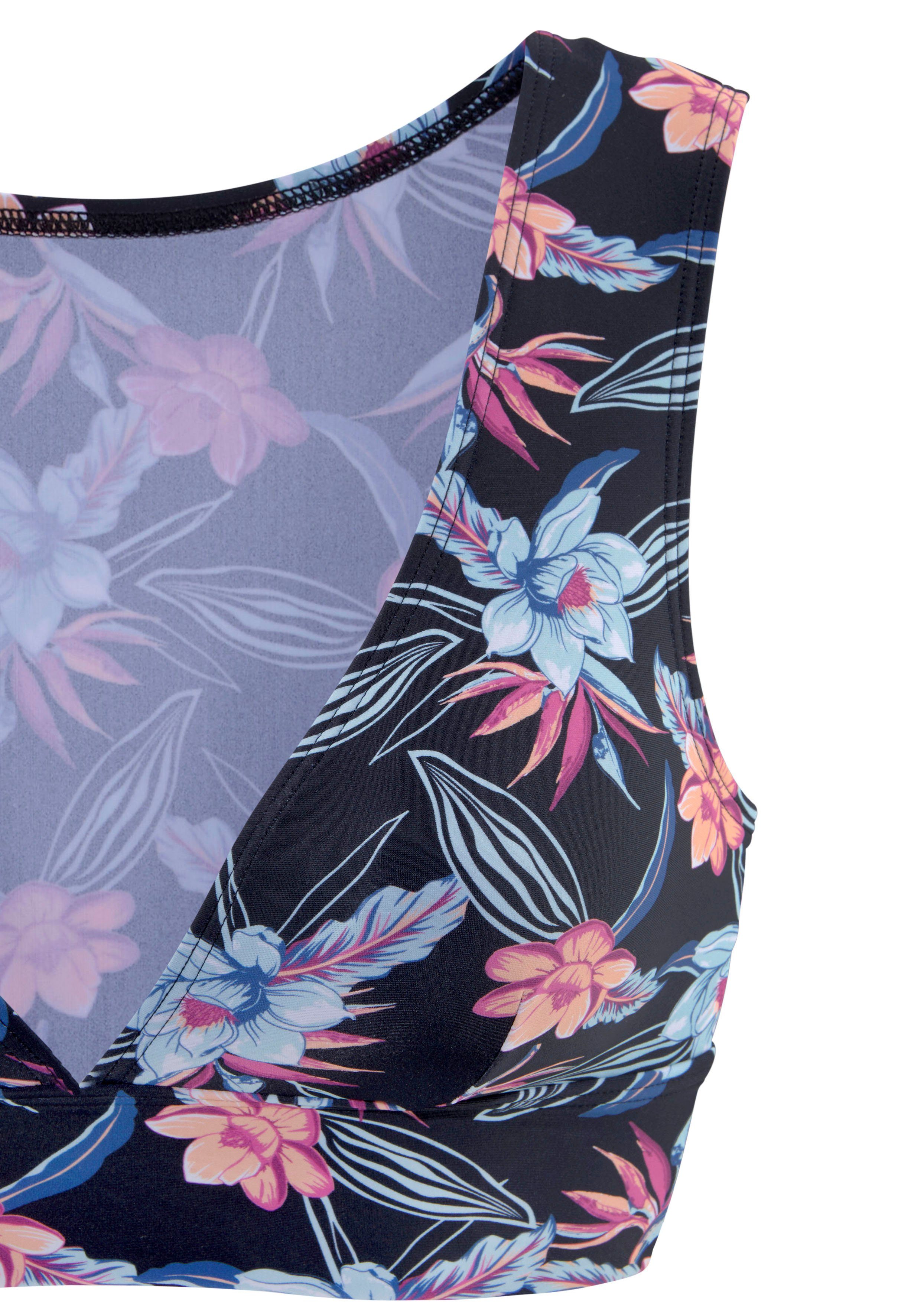 KangaROOS Bustierbikinitop Agave met v-hals