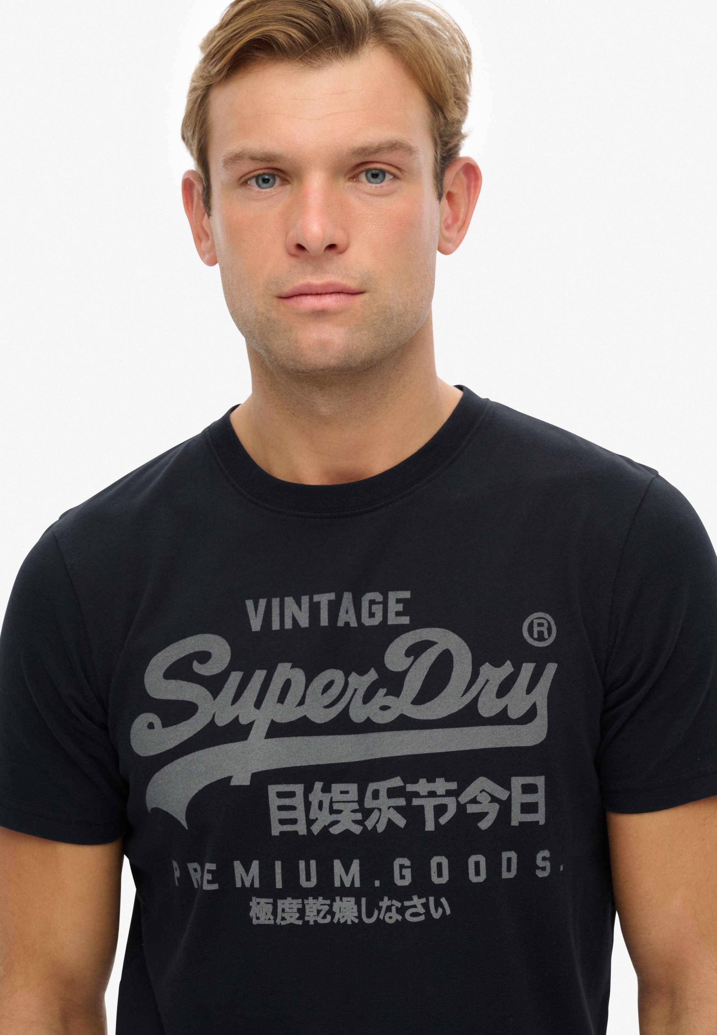 Superdry Shirt met ronde hals VL CLASSIC T-SHIRT
