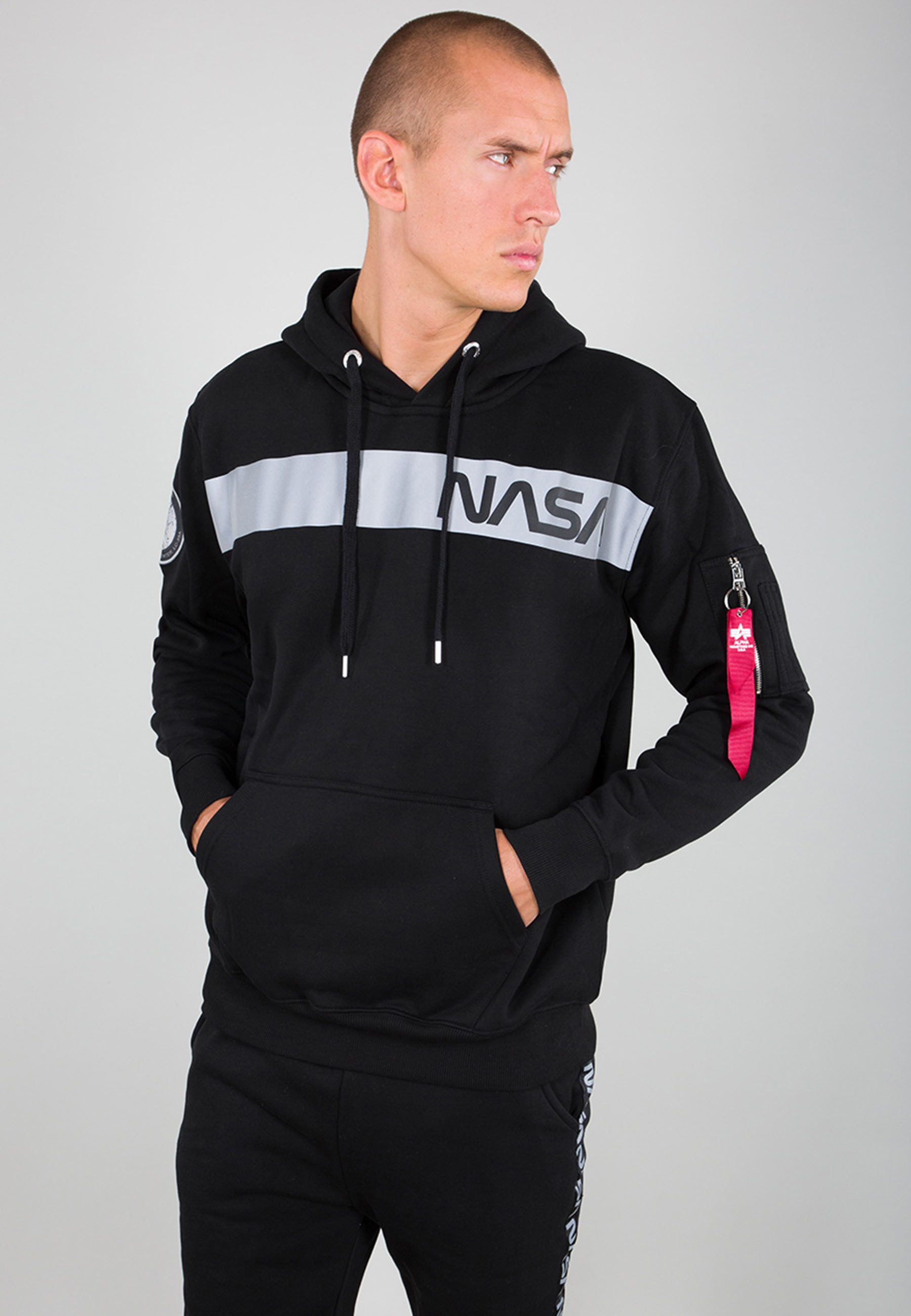 Alpha Industries Hoodie Men Hoodies NASA RS Hoodie