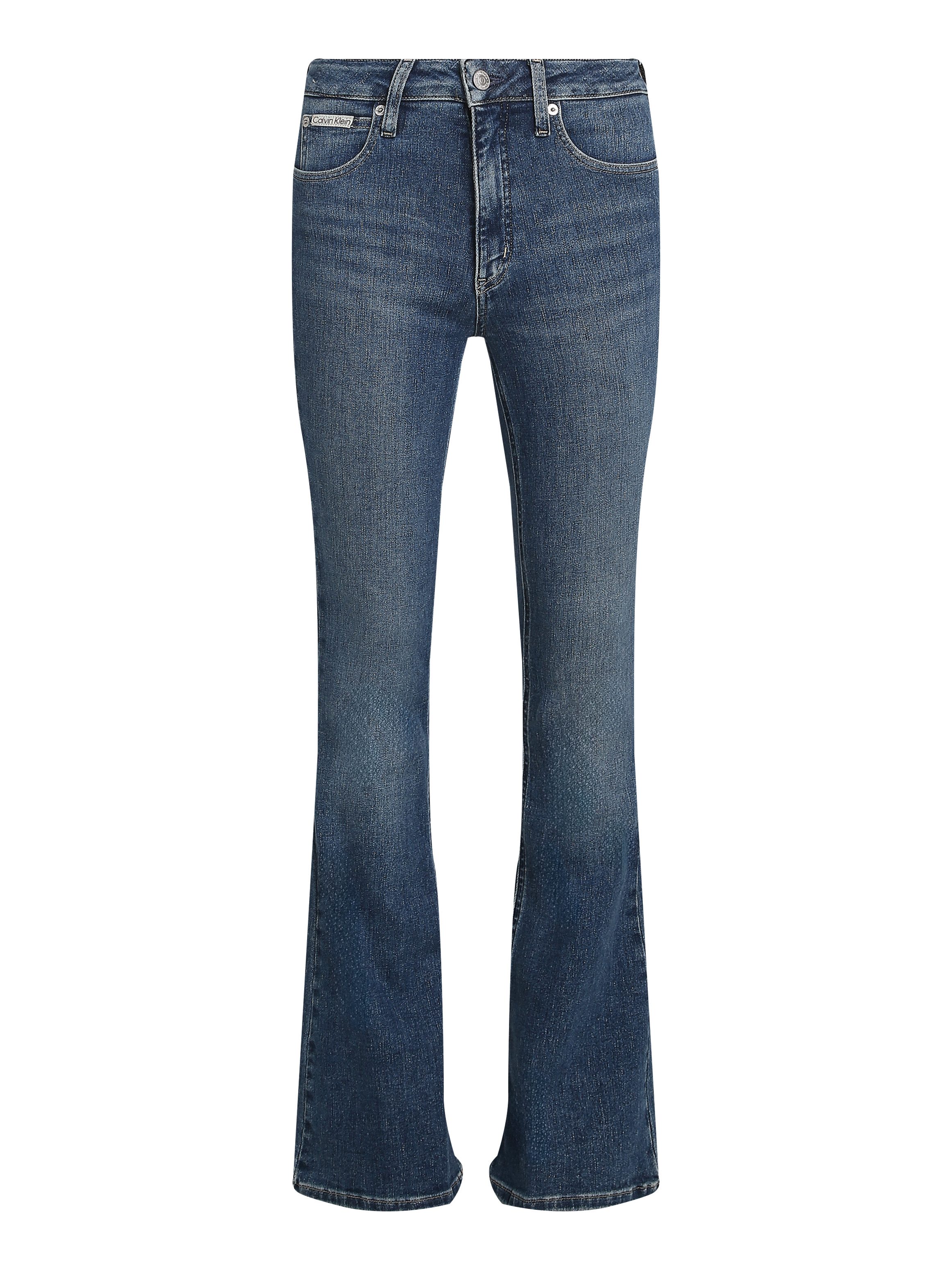 Calvin Klein Bootcut jeans SKINNY BOOTCUT in blauwe wassing