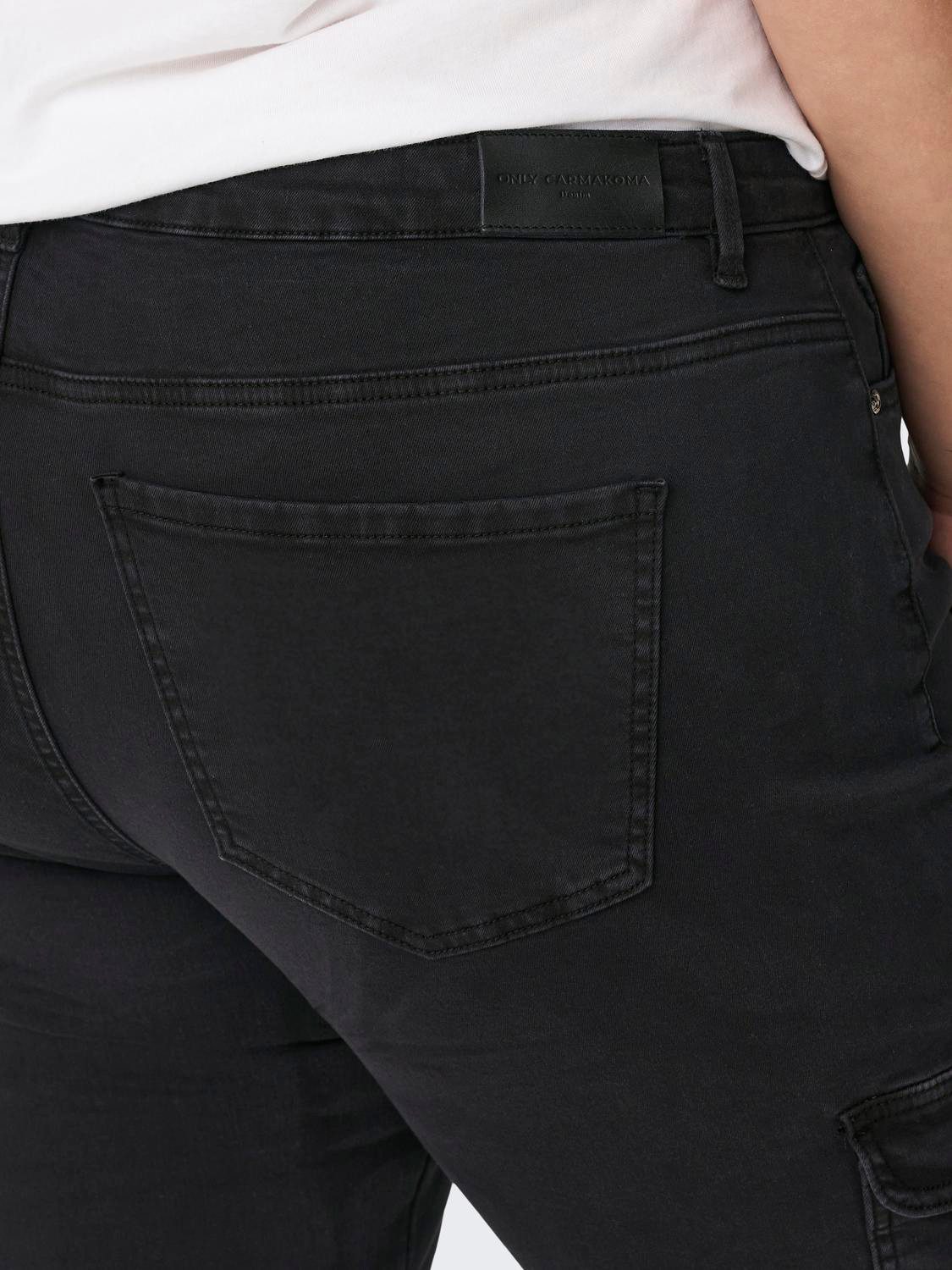 ONLY CARMAKOMA Ankle jeans CARMISSOURI REG ANK CARGO PANTS PNT NOOS