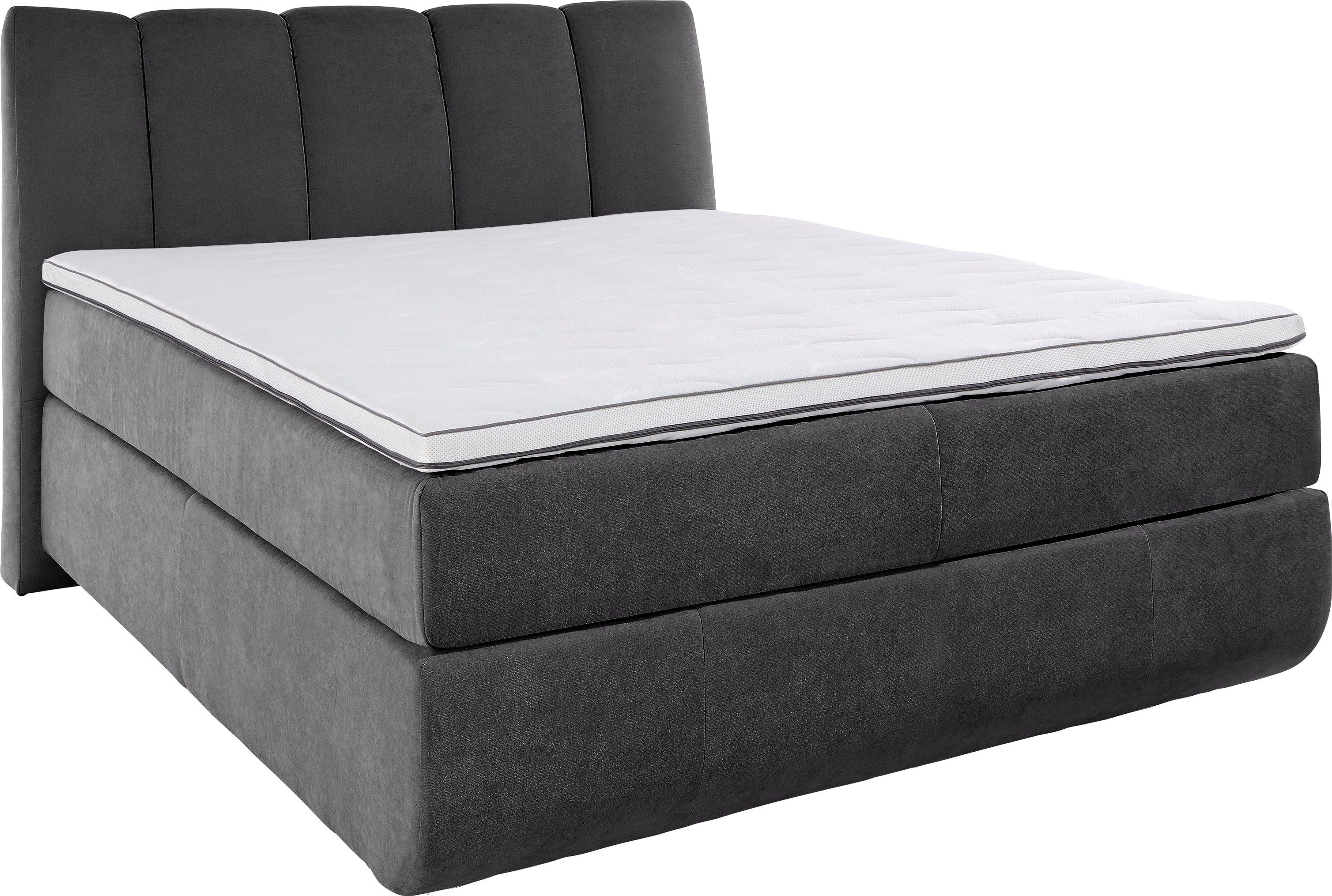 Leonique Boxspring Océane Los van de vloer- werkt vrijzwevend, verschillende hardheden (ook H4)