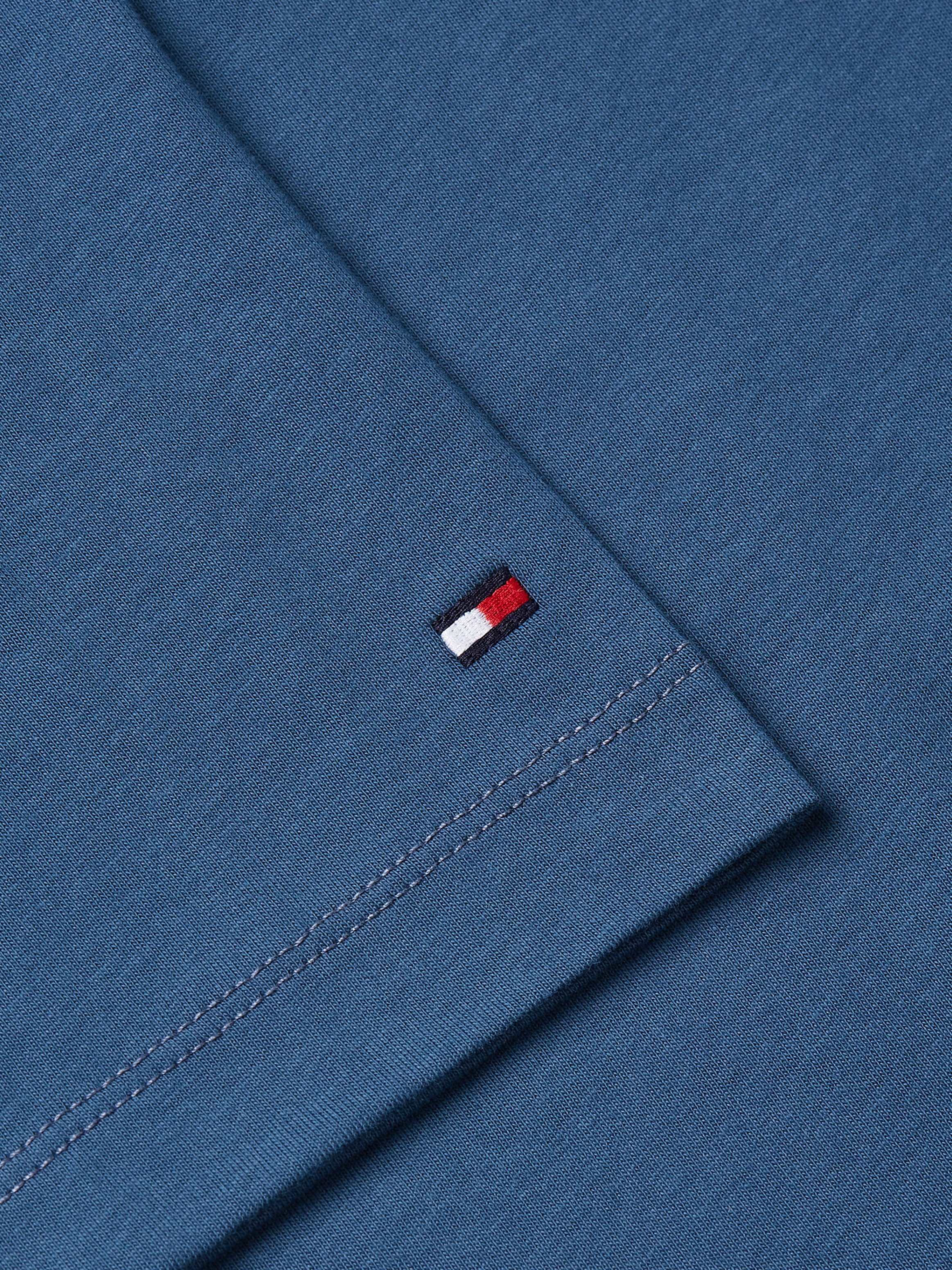 Tommy Hilfiger T-shirt SCRIPT LOGO TEE met opgestikt logo