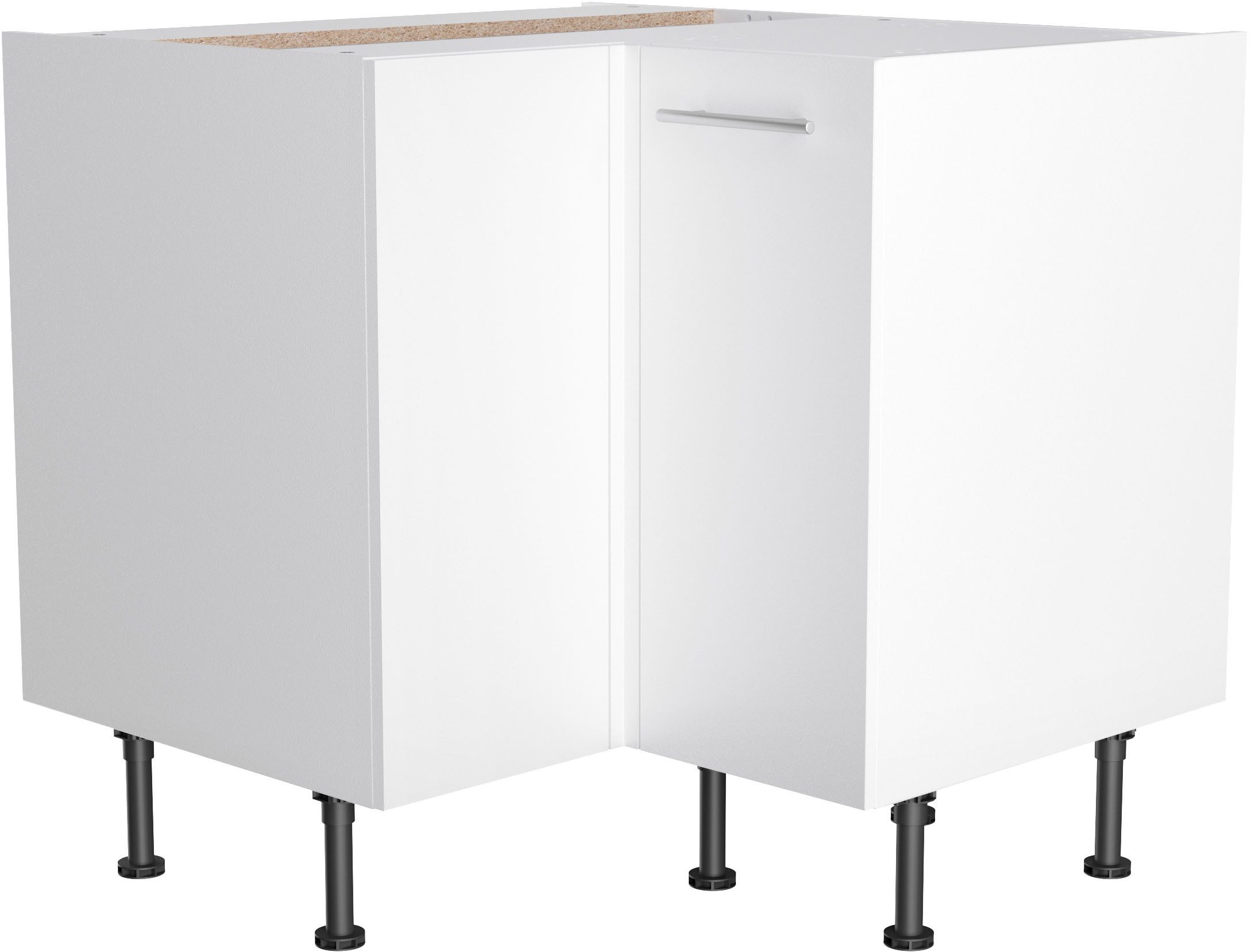 Kochstation Hoekonderkast KS-Bern2 Breedte 90 x 90 cm, 1 deur, 1 legplank