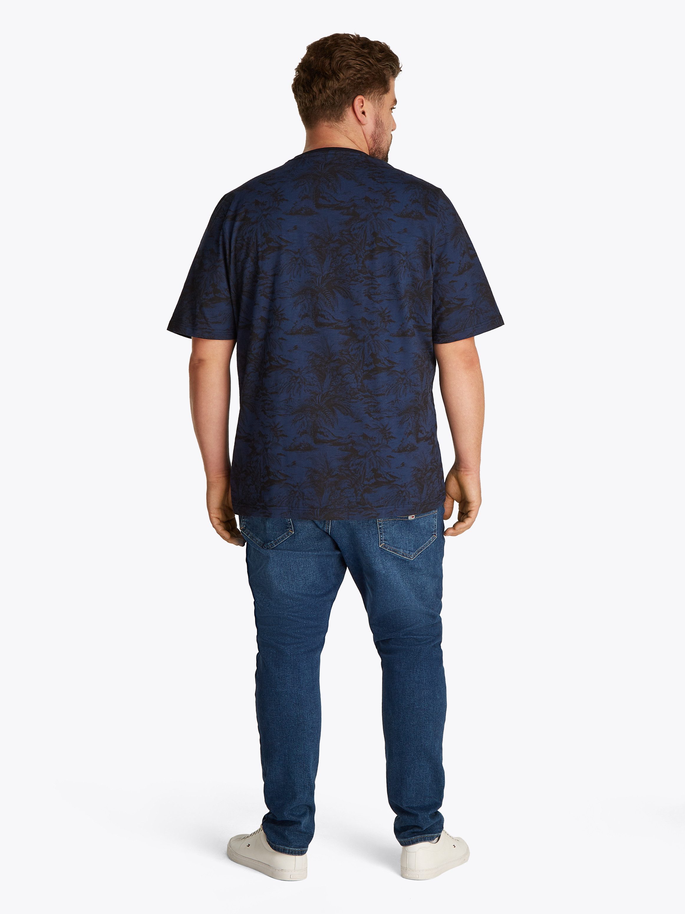 Tommy Hilfiger T-shirt BT-SUMMER SLUB AOP TEE-B