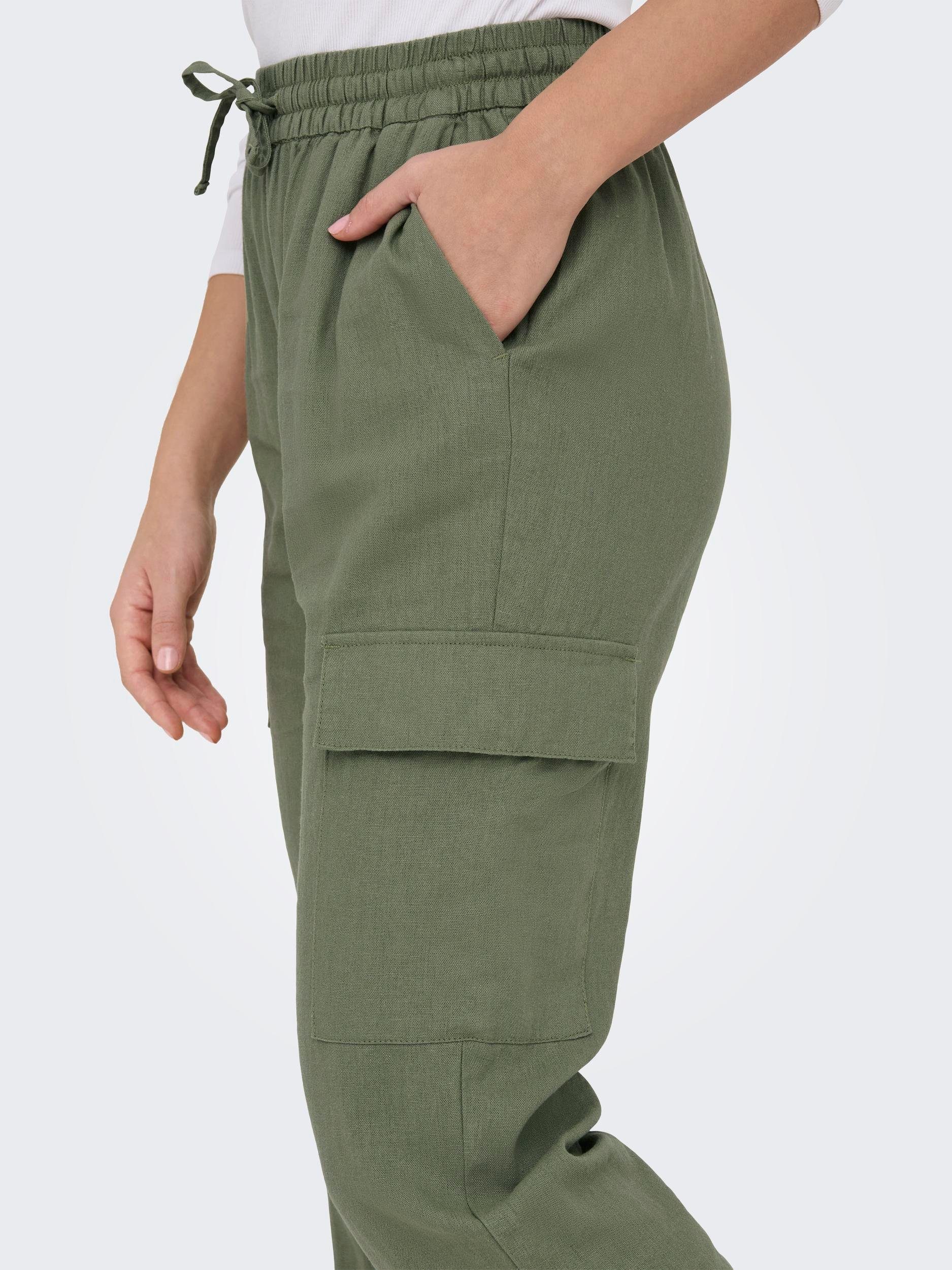Only Cargobroek ONLCARO MW LIN PULL-UP CARGO PNT NOOS