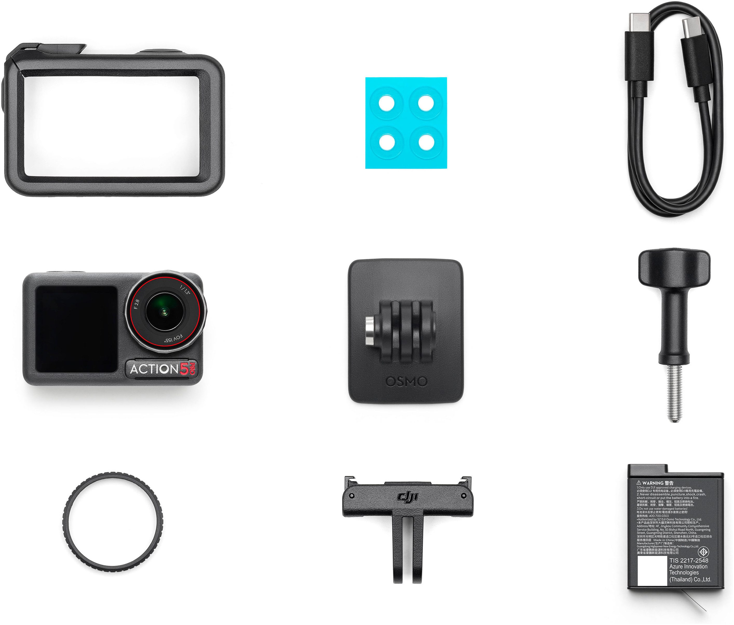 dji ActionCam Osmo Action 5 Pro Standard Combo