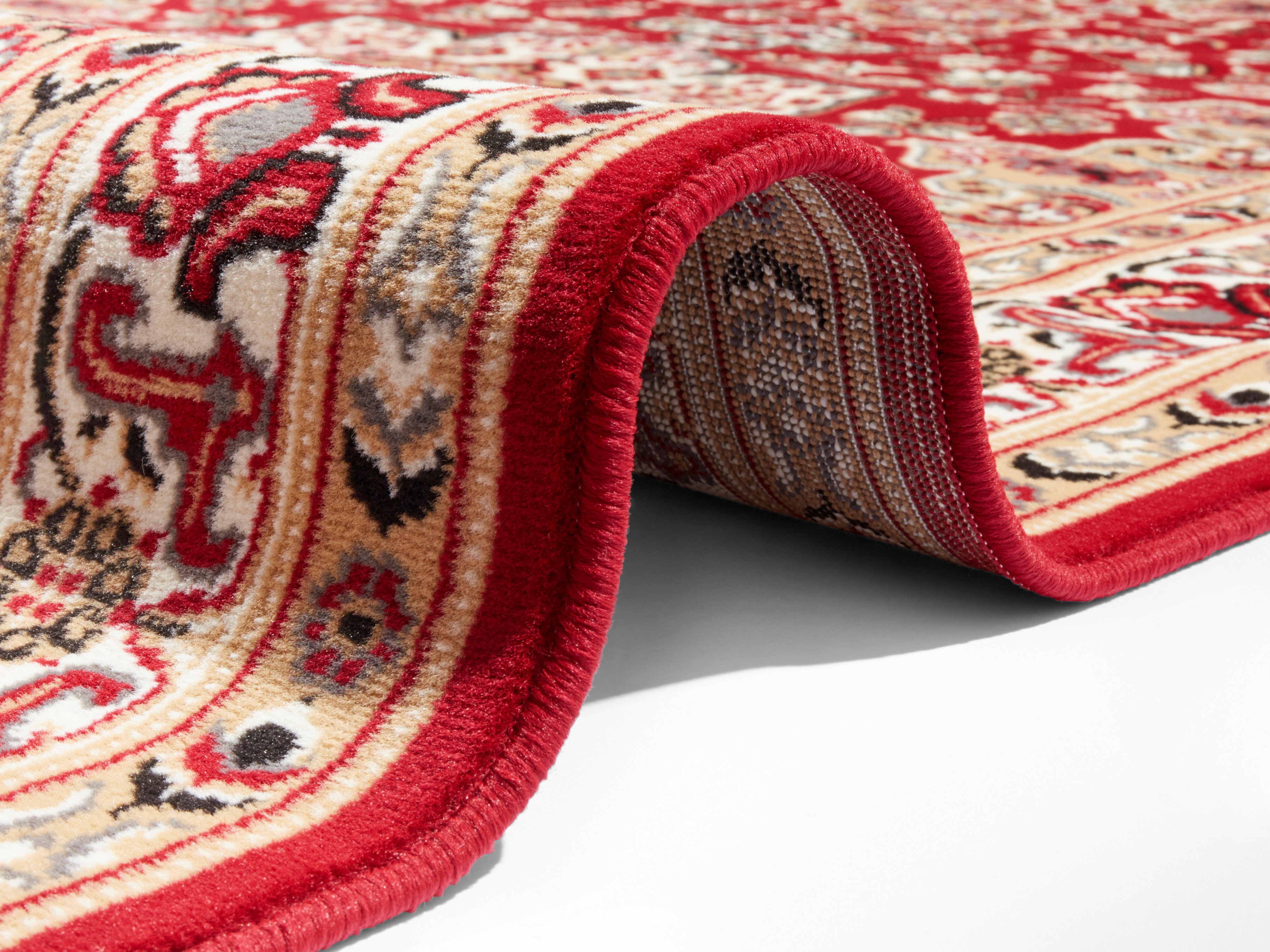 NOURISTAN Vloerkleed Parun Täbriz Kortpolig, orient, loper, vintage, eetkamer, woonkamer, gang