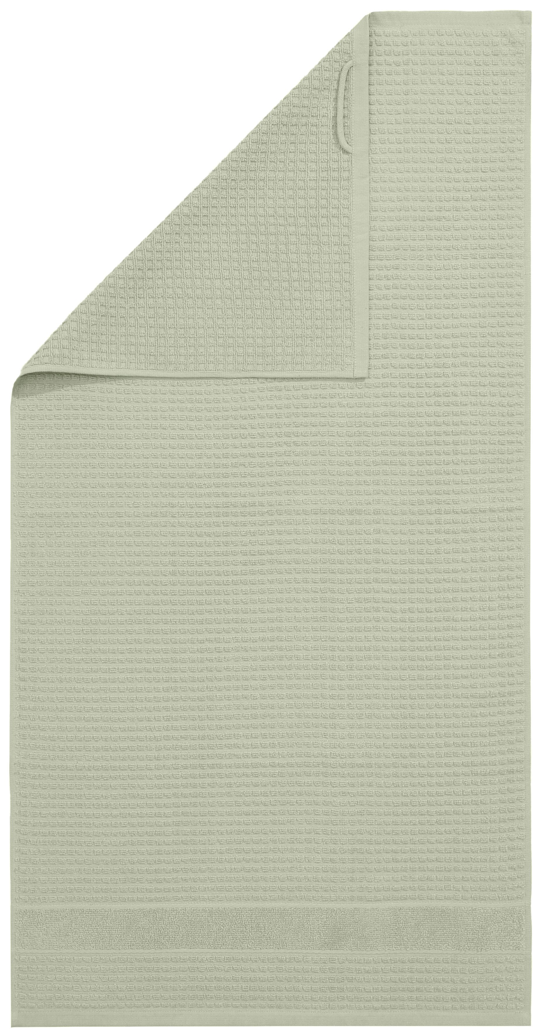 KangaROOS Handdoekenset Zomer, douchehanddoek, handdoek, gastendoeken effen handdoekset van 100% katoen, hoog-laag-effect (set, 5-delig)