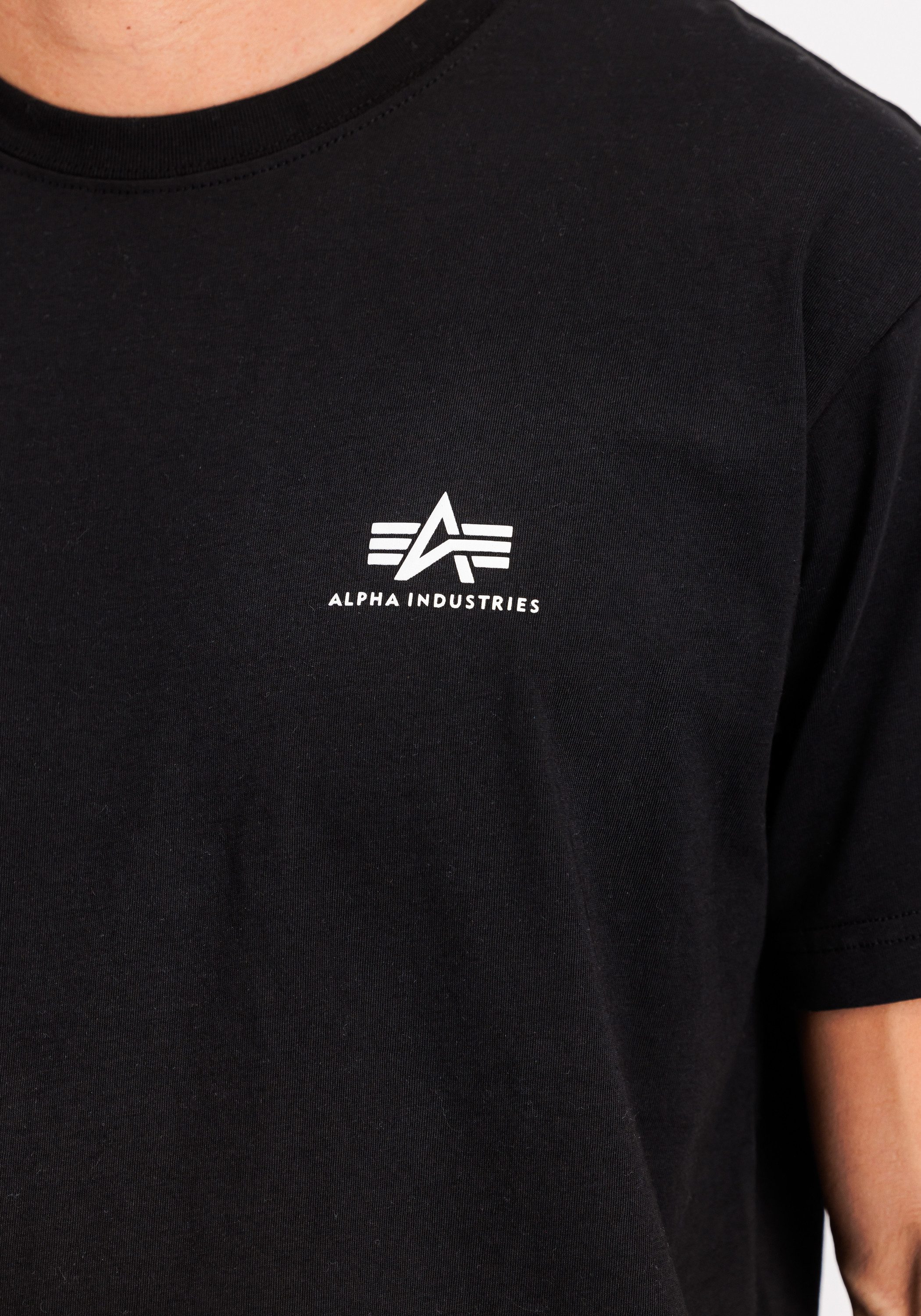 Alpha Industries T-shirt Alpha Industries Men - T-Shirts Basic T Small Logo 2 Pack