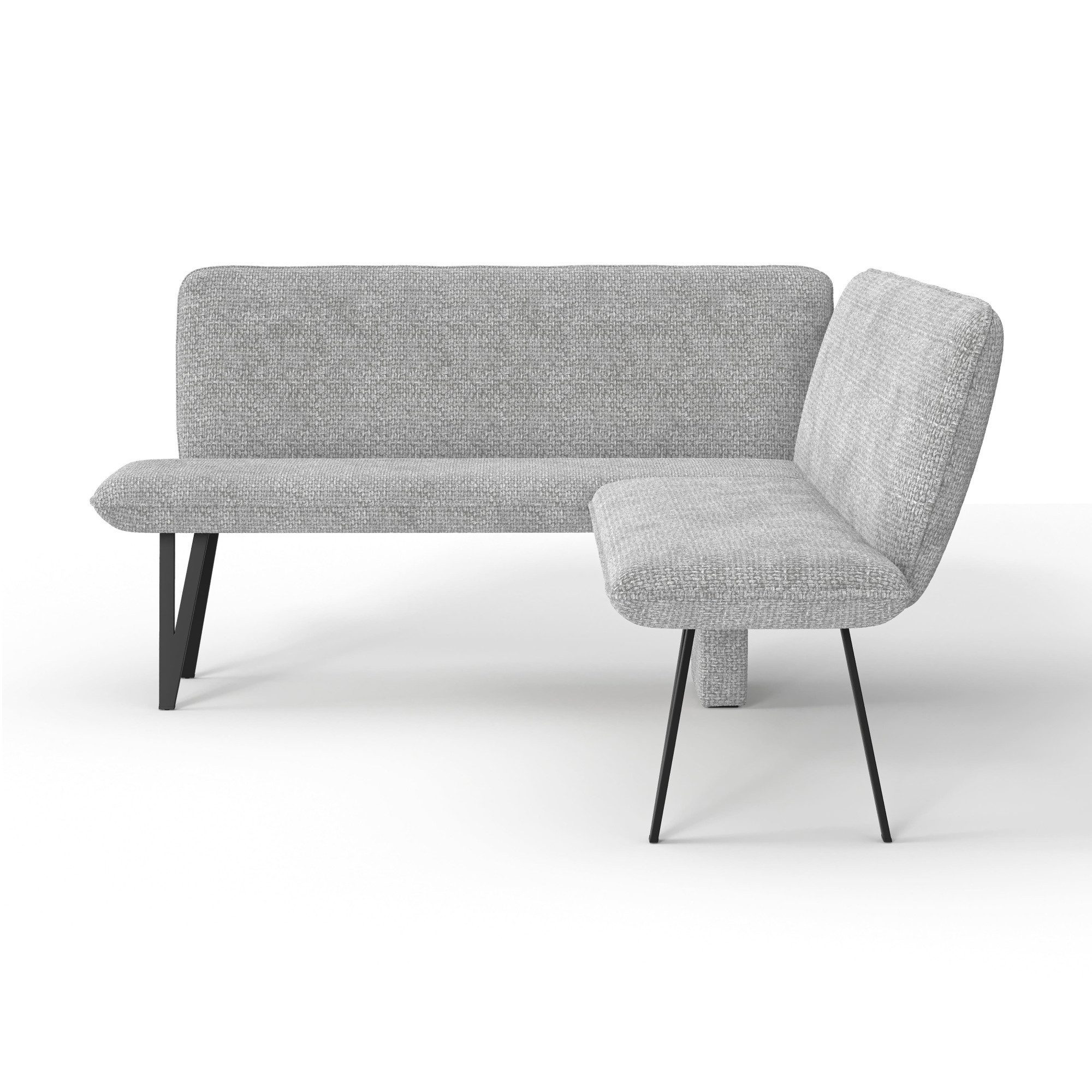 Home affaire Hoekbank Mily Keukenbank, Kussenbank, Eettafelbank, 205x164 cm Moderne bank en kleuren, aantal zitplaatsen: 5, vrij in de ruimte te plaatsen