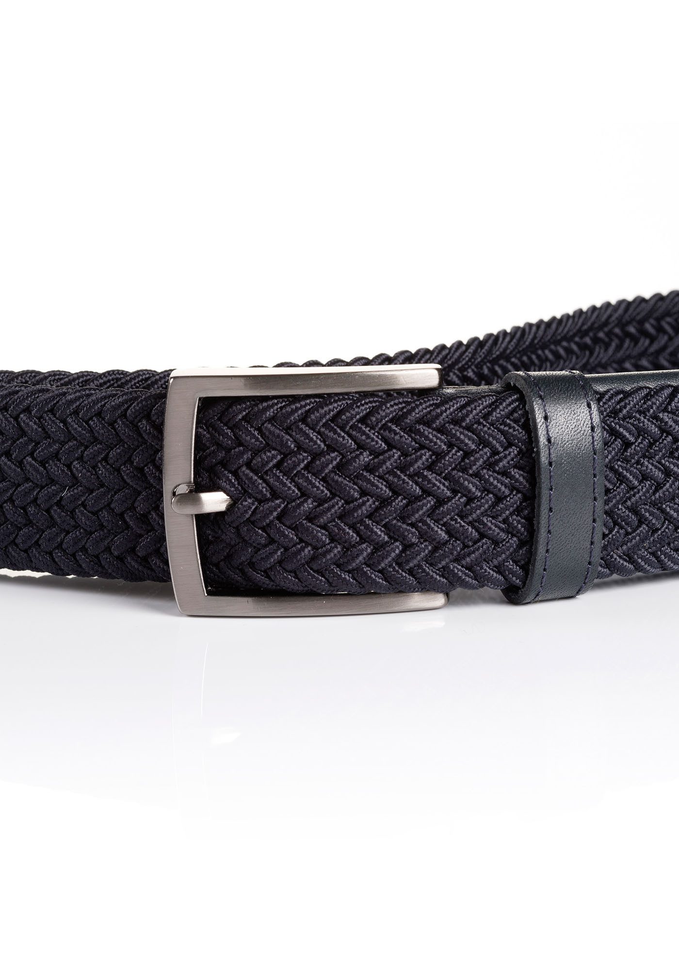 Tom Tailor Gevlochten riem TTJamie 3,5 cm brede vlechtgürtel, casual look, tot maat 120