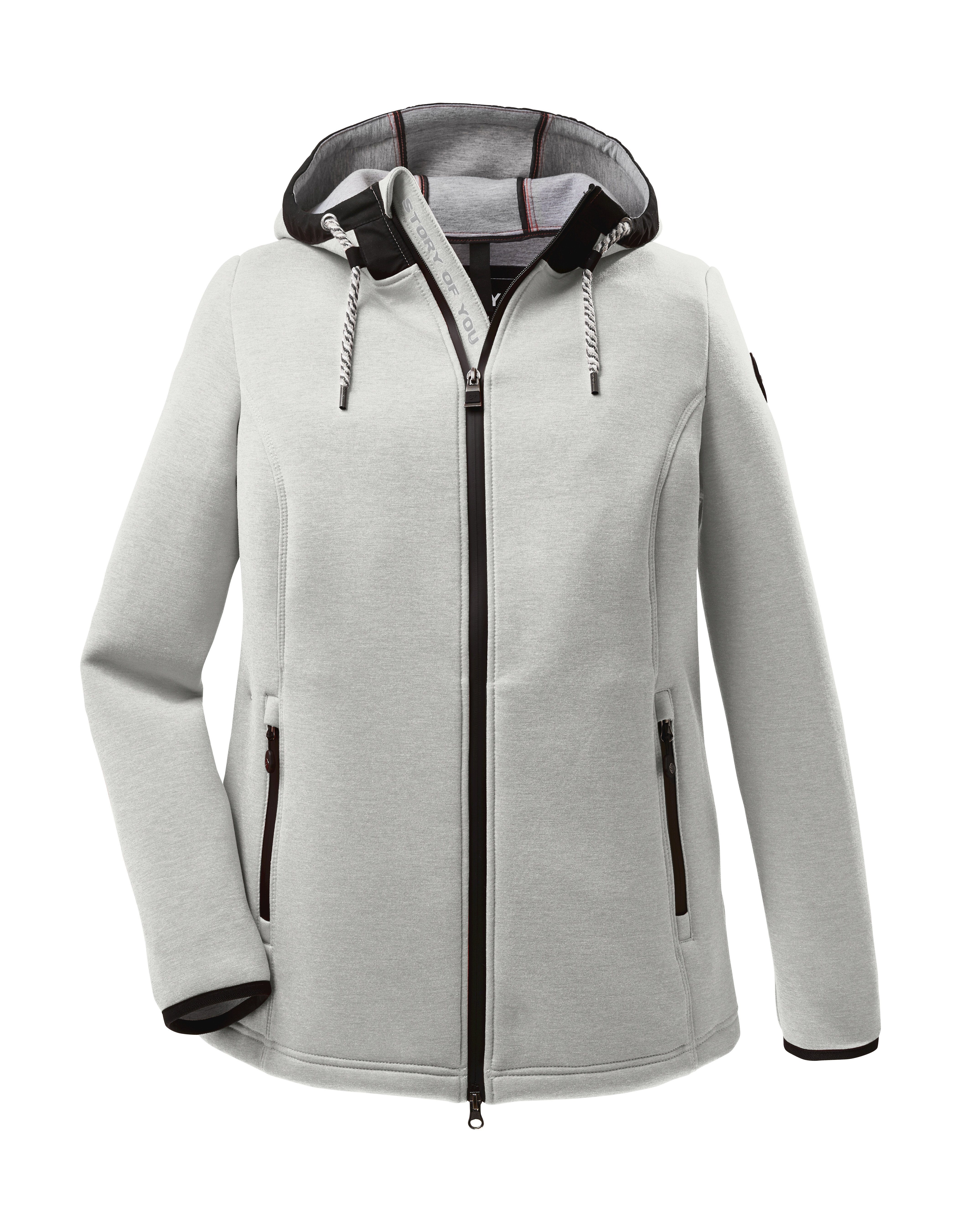 STOY Functioneel jack STS 1 WMN JCKT Elastische scuba-jack met verstelbare capuchon