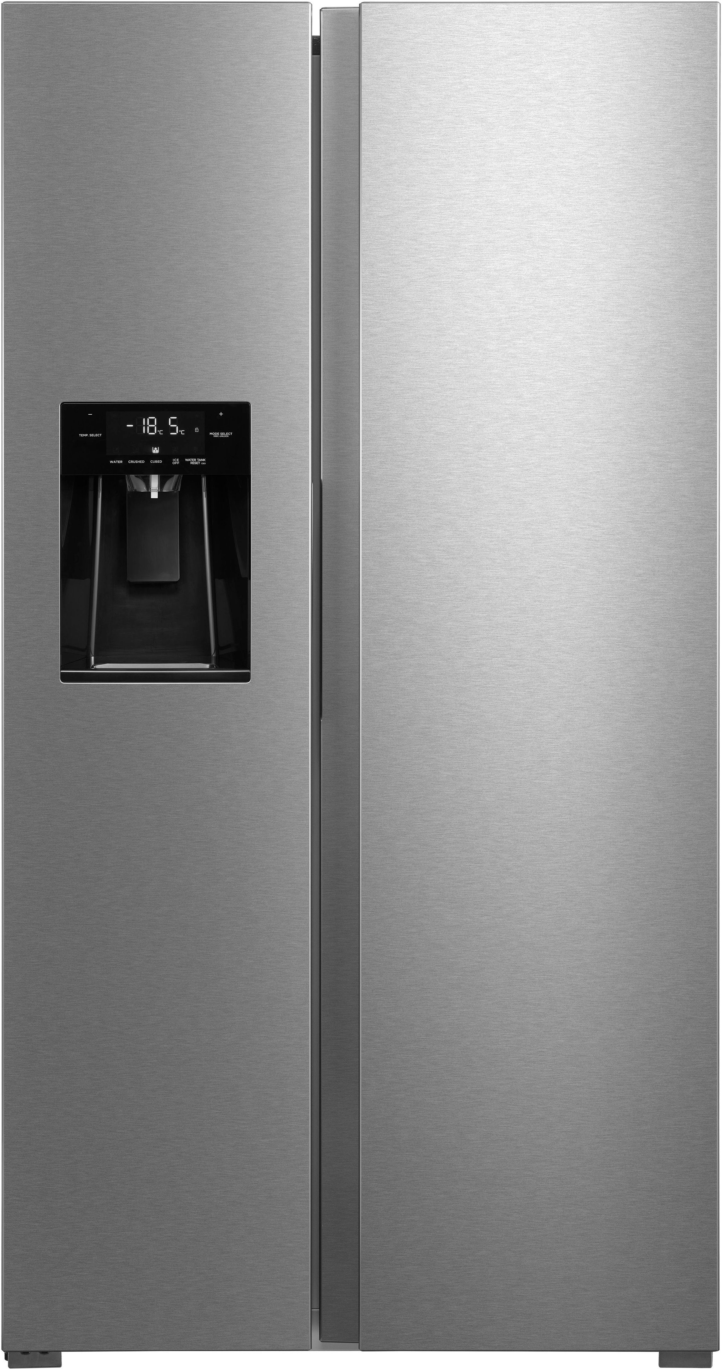 Hanseatic Side-by-side HSBS17590CWEI met ijs-, crushed-ice- en waterdispenser