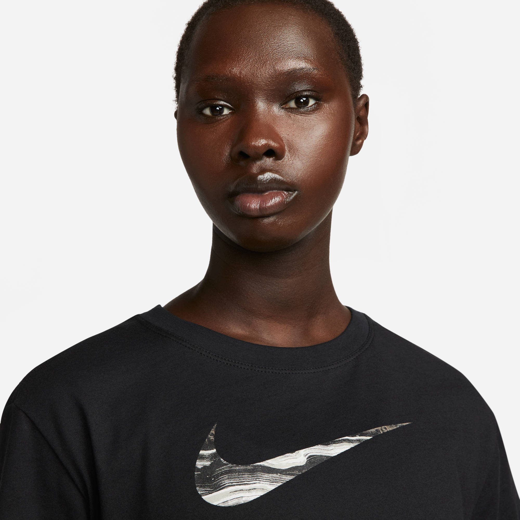 Nike Trainingsshirt Dri-FIT Women's Short-Sleeved Cropped Yoga Tee