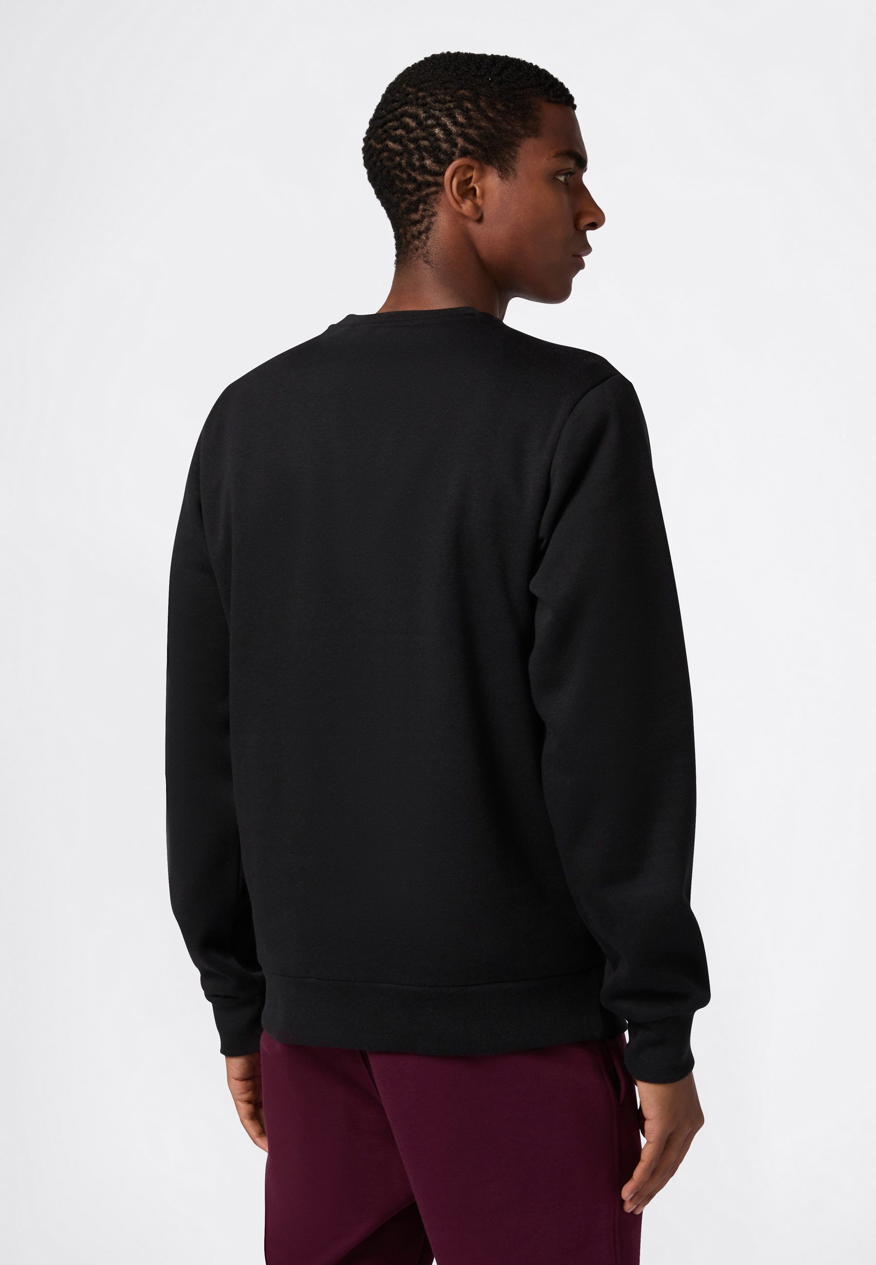 Champion Hoodie BASICS Fleece Crewneck Sweatshirt Large Logo (1-delig)