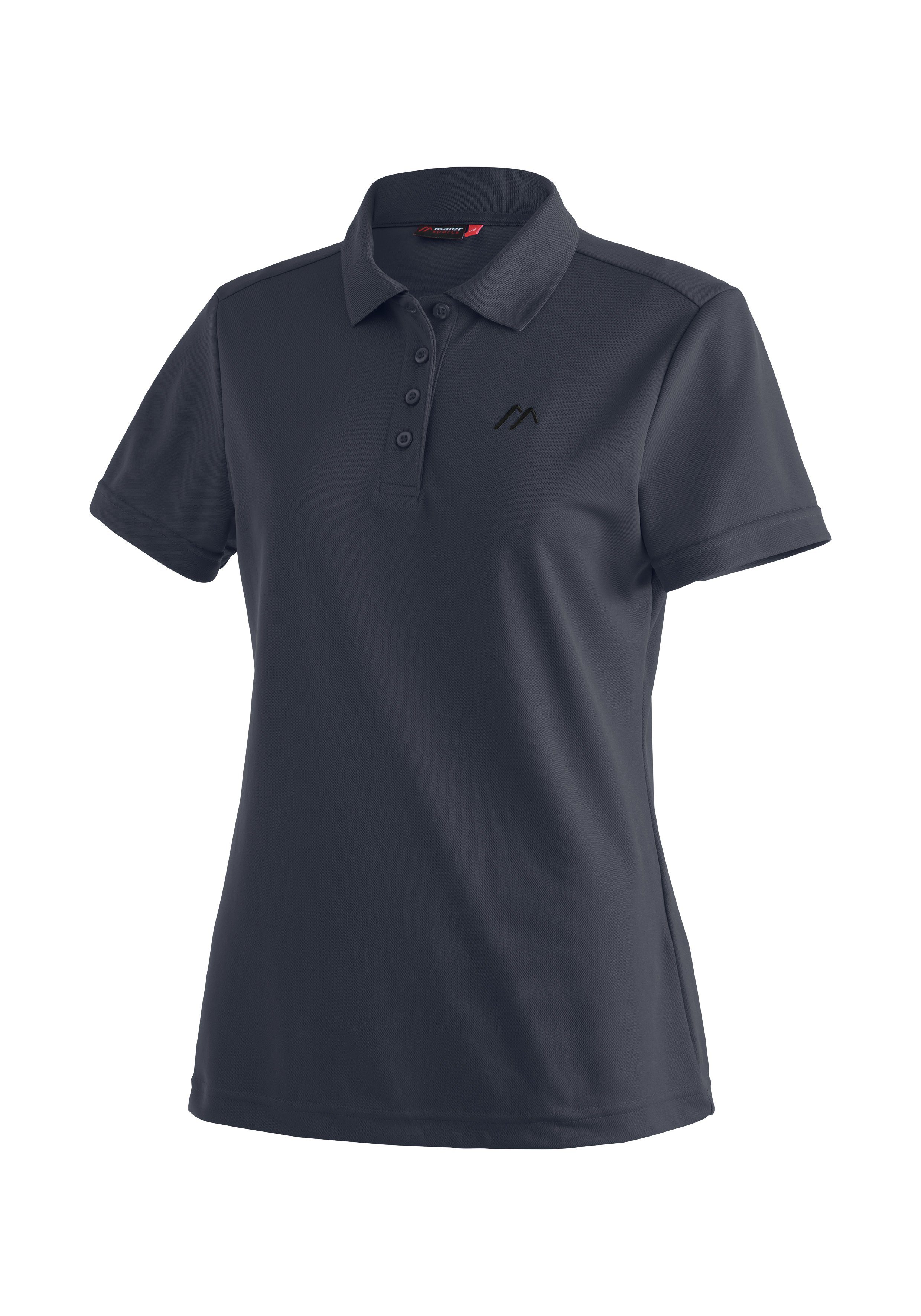 Maier Sports Functioneel shirt Ulrike Dames polo, pique poloshirt, snel drogend outdoor-shirt