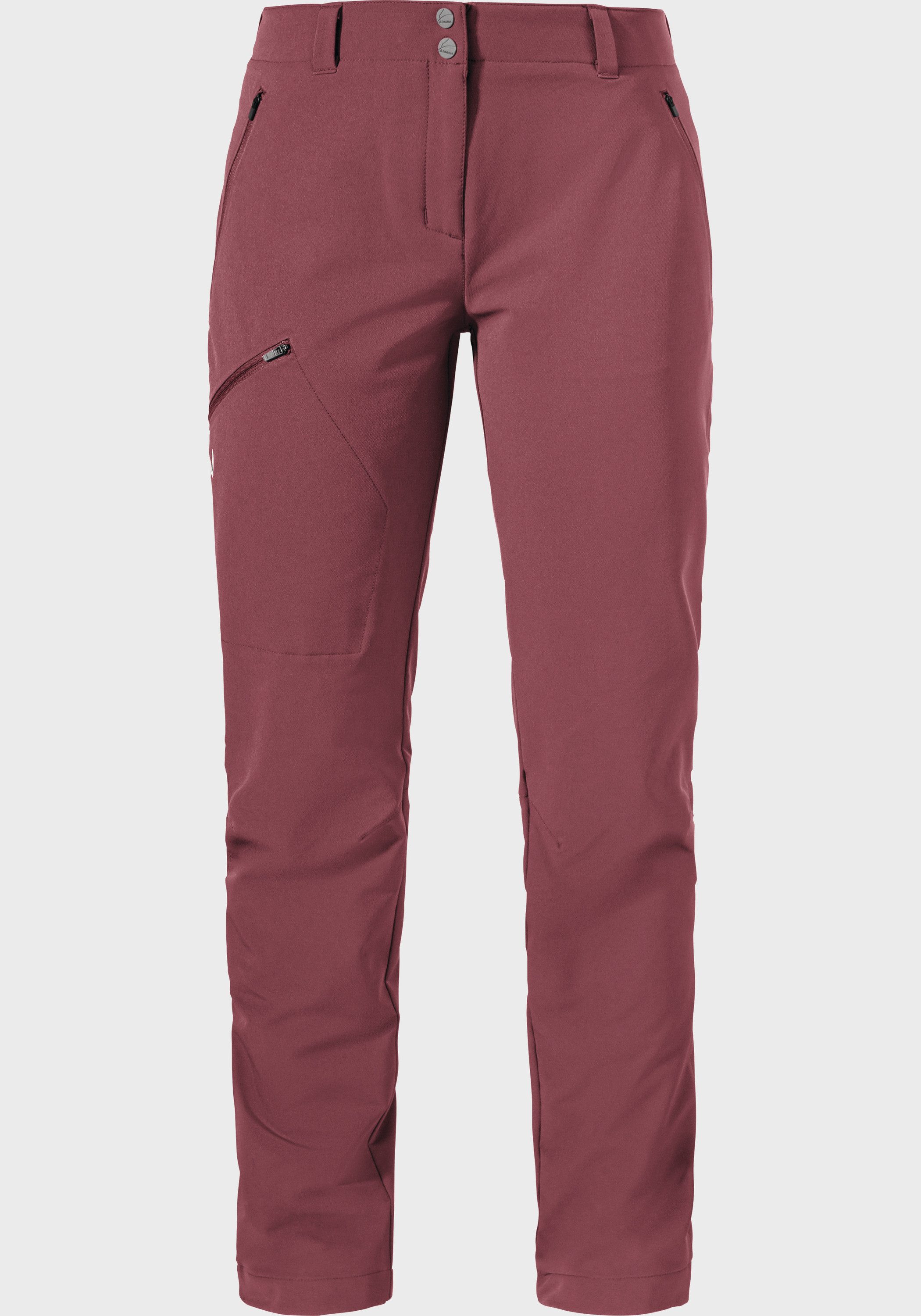 Schöffel Outdoorbroek Pants Ascona Warm L dames broeken maat 38 roze