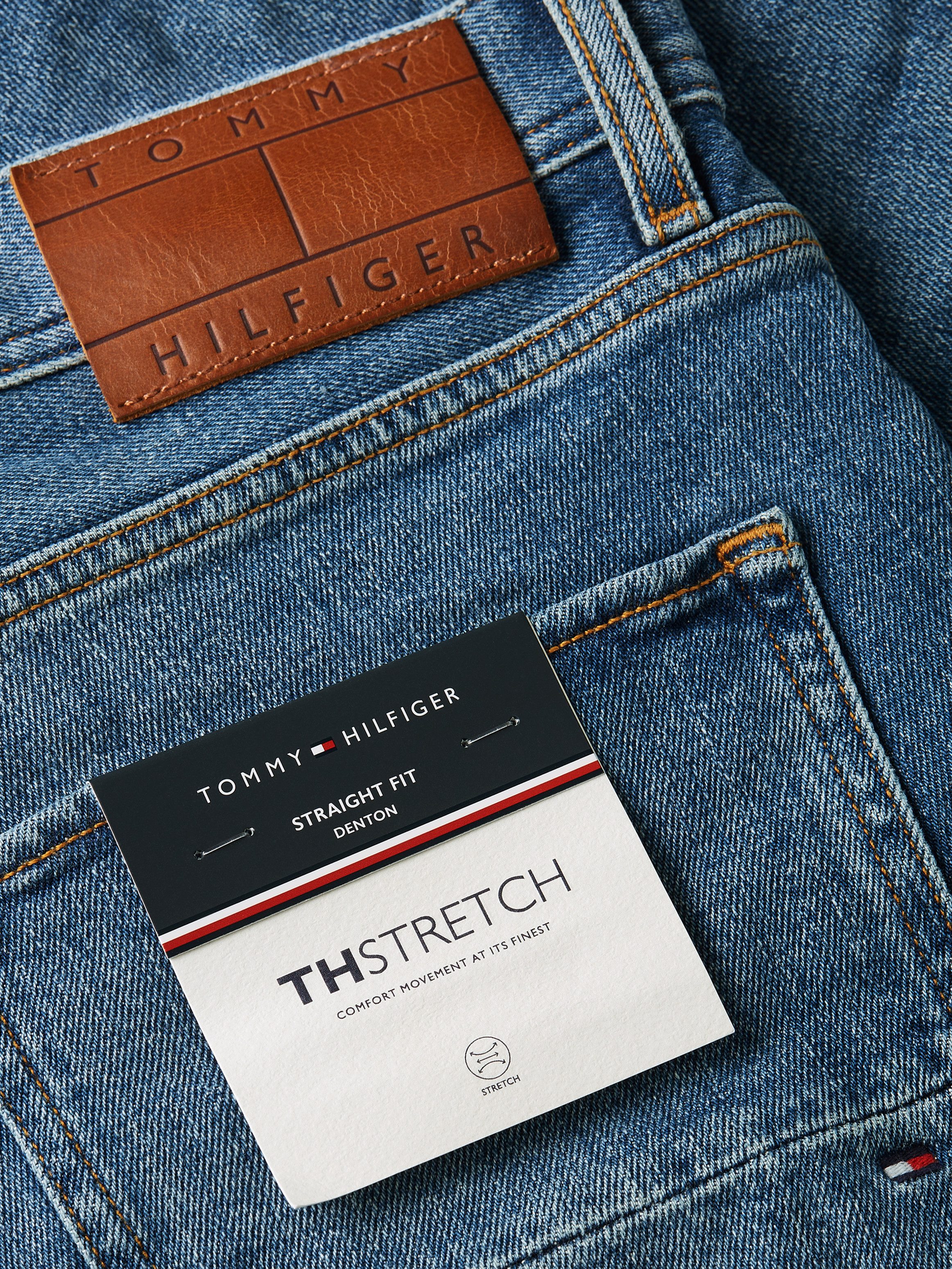 Tommy Hilfiger Straight jeans STRAIGHT DENTON STR CREST INDIGO