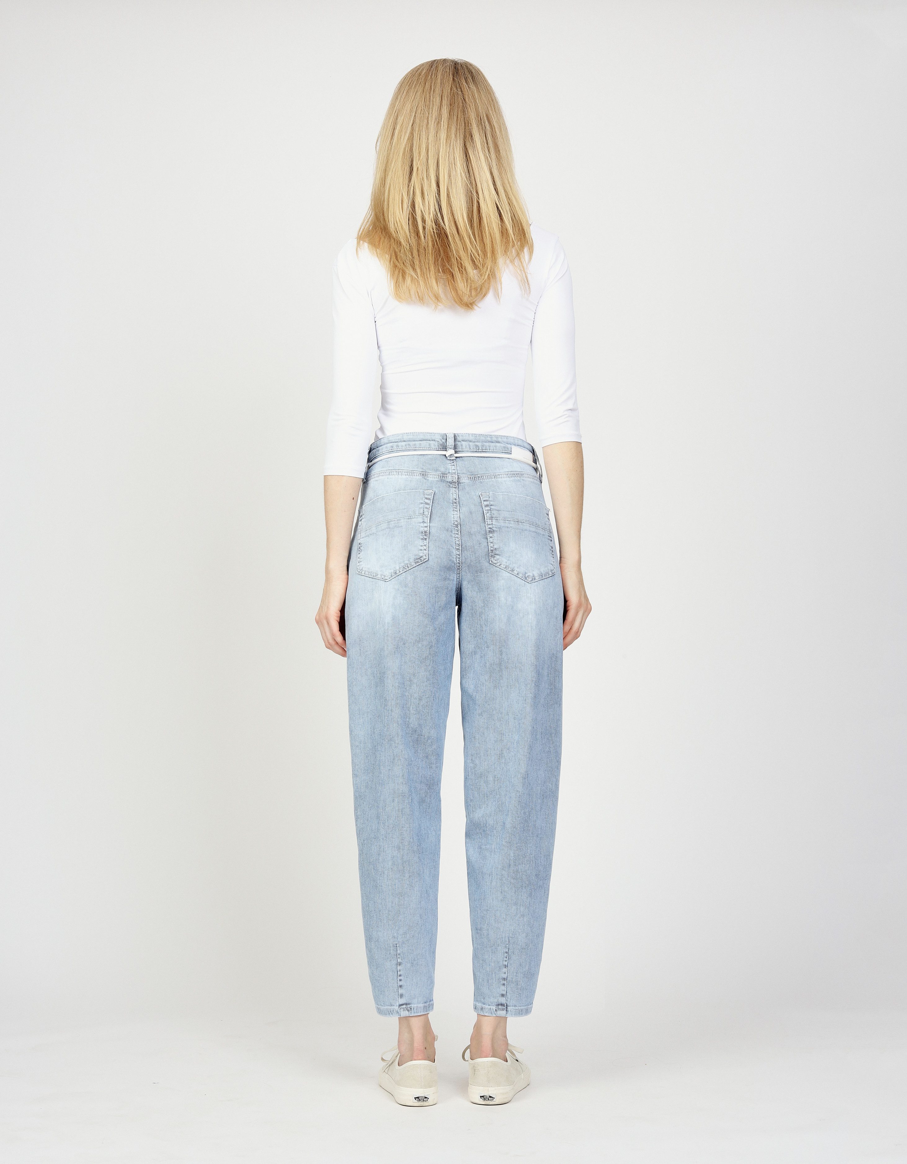 GANG Ankle jeans 94SILVIA JOGGER in ballon-fit, casual wijd o-vorm